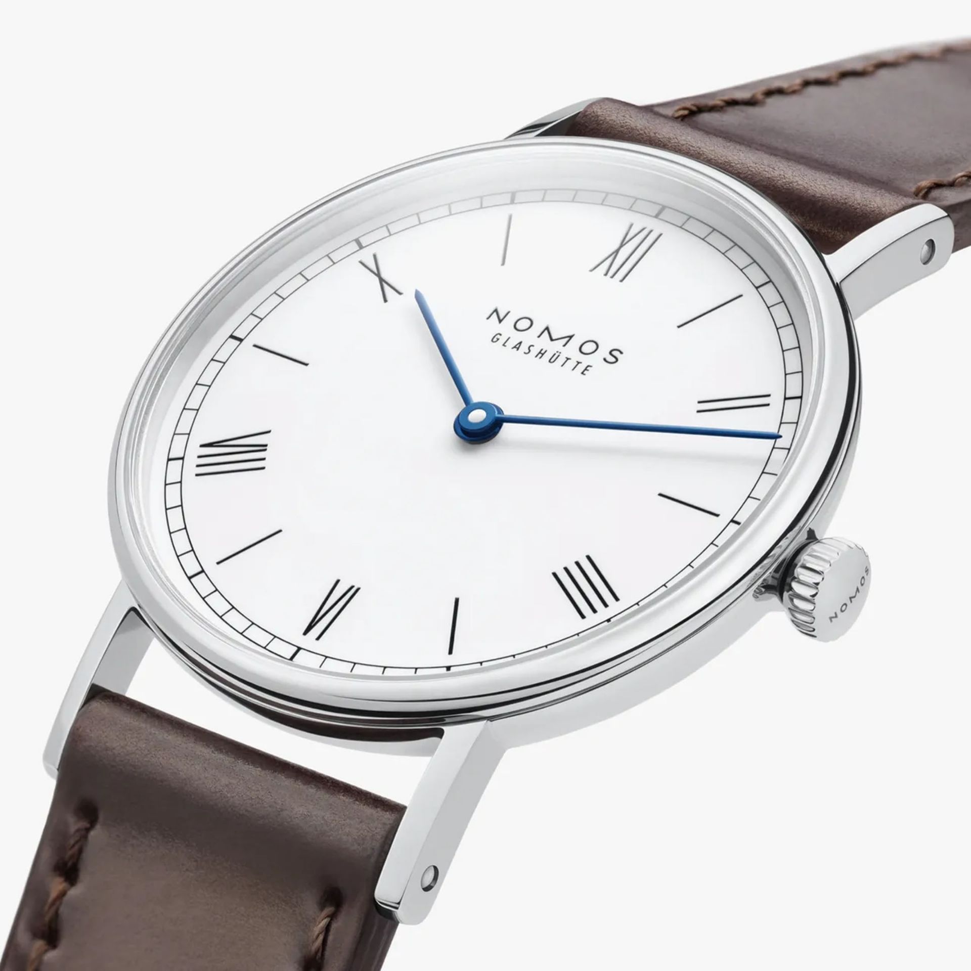 NOMOS Glashütte Ludwig 33 Duo Bianco Smaltato 32.8 MM 242
