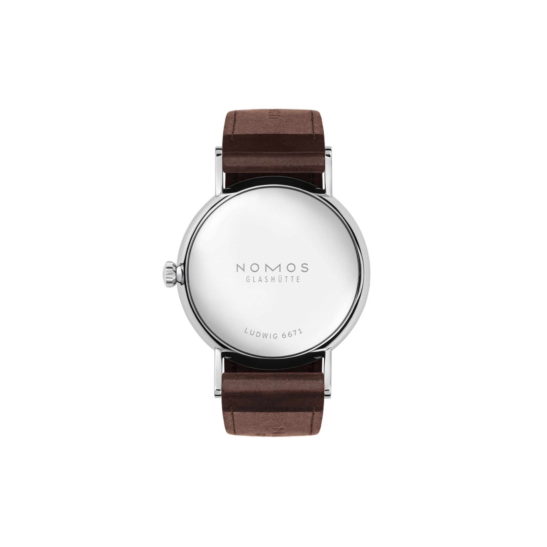 NOMOS Glashütte Ludwig 33 Duo Bianco Smaltato 32.8 MM 242