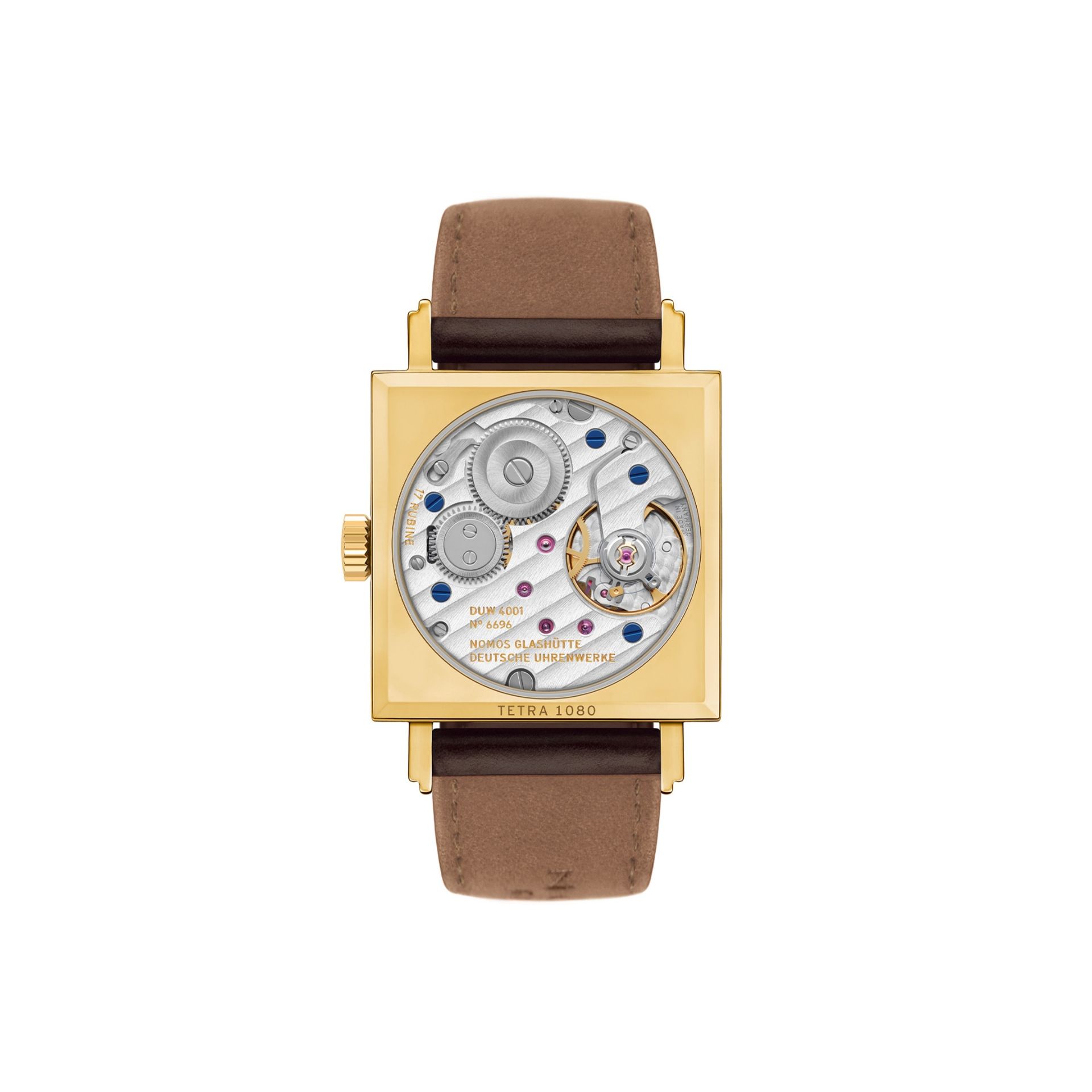 NOMOS Glashütte Tetra Oro 27 Doré 27.5 X 27.5 MM 419