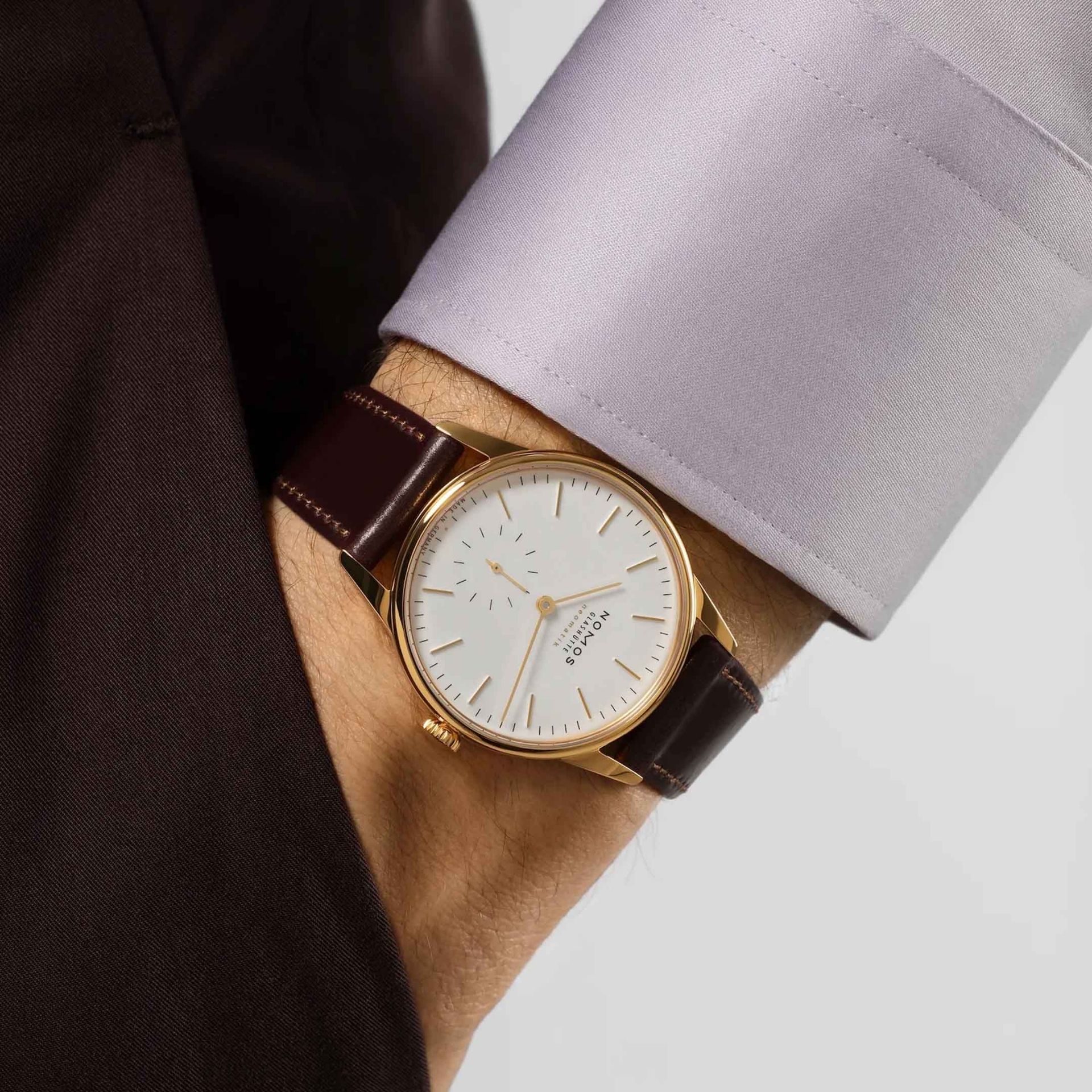 NOMOS Glashütte Orion Oro Neomatik Doré 36,4 MM 349