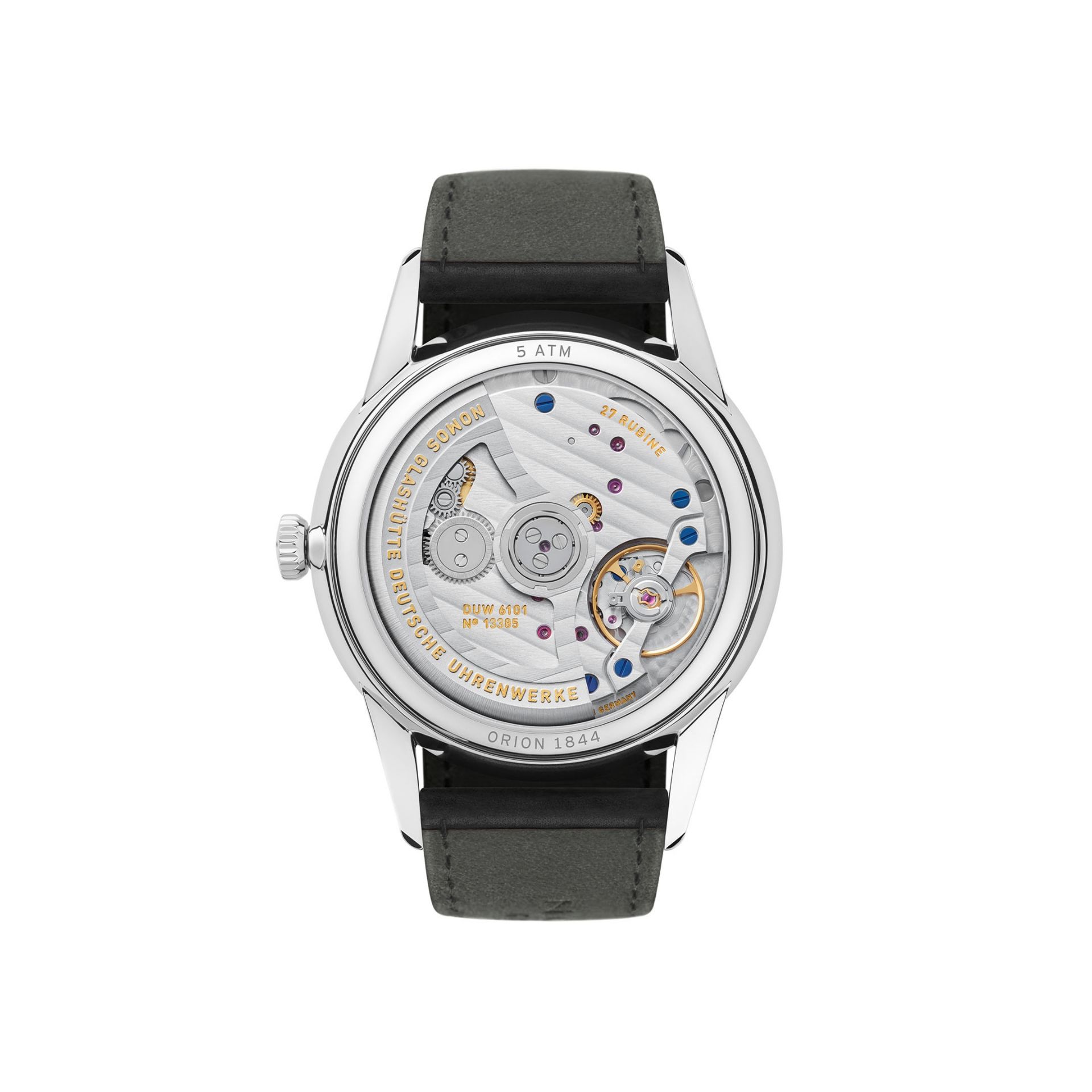 NOMOS Glashütte Orion Neomatik 41 Datario New Black 40.5 MM 366