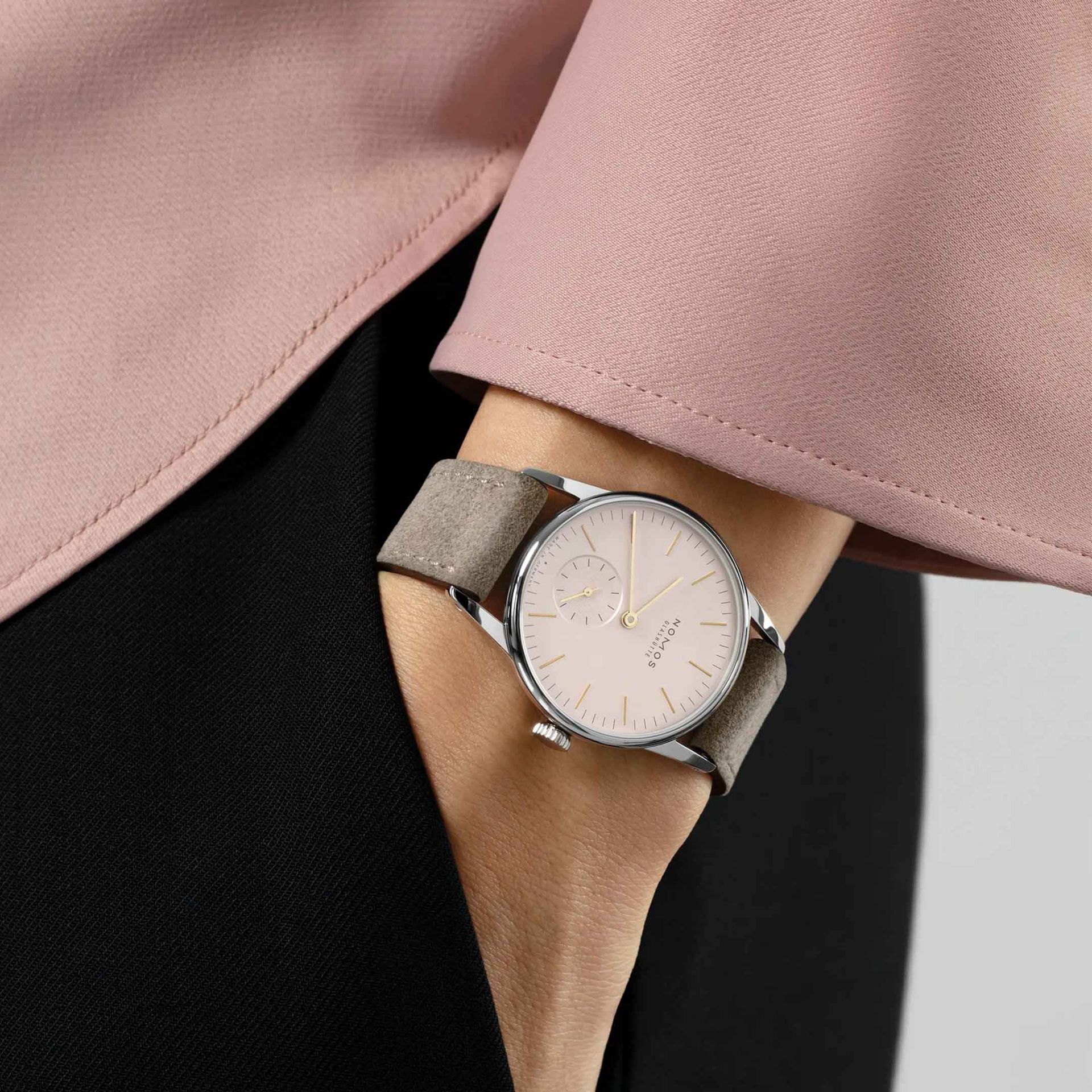 NOMOS Glashütte Orion 33 Rosa 32,8 MM 325