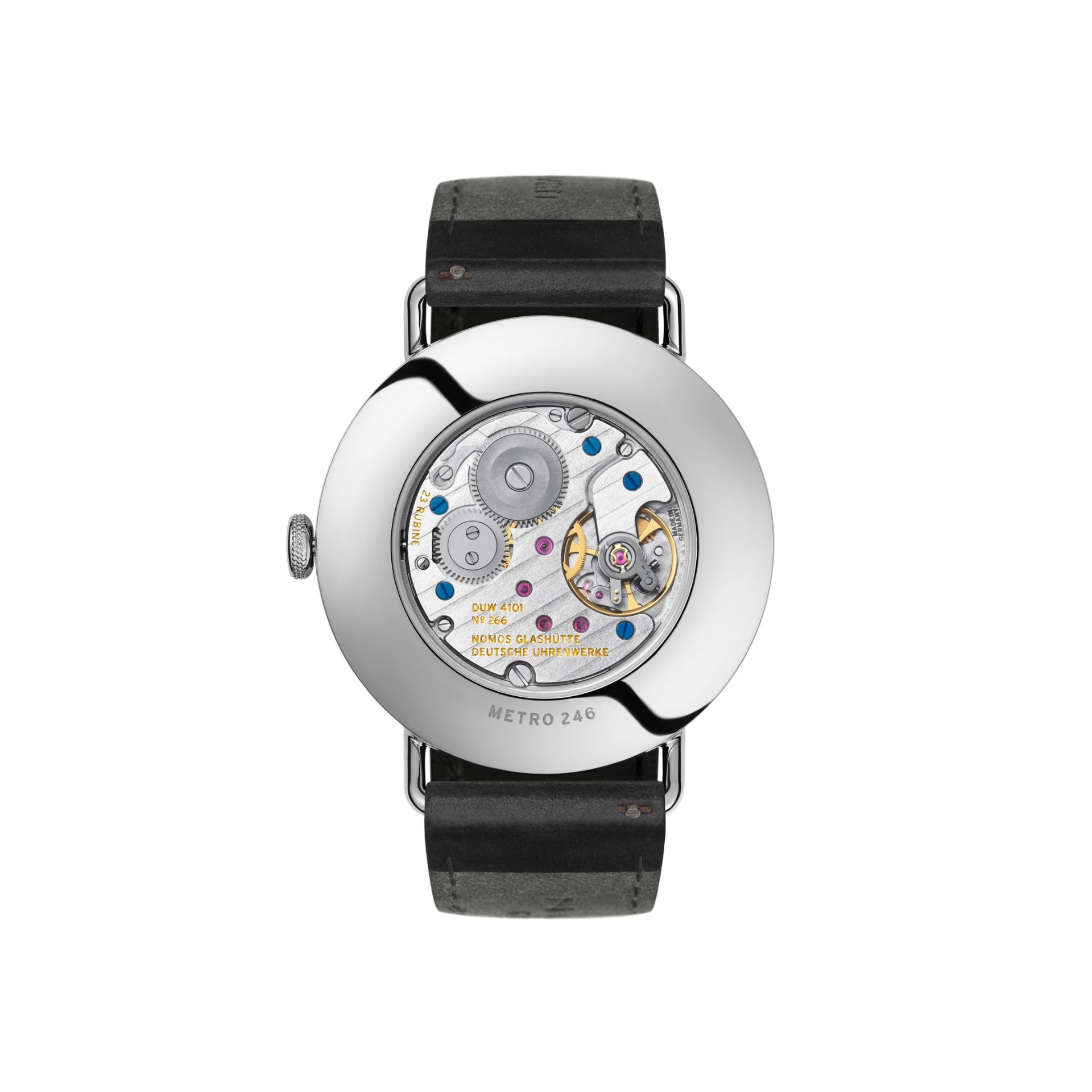 NOMOS Glashütte Metro 38 Datario 38,5 MM 1102