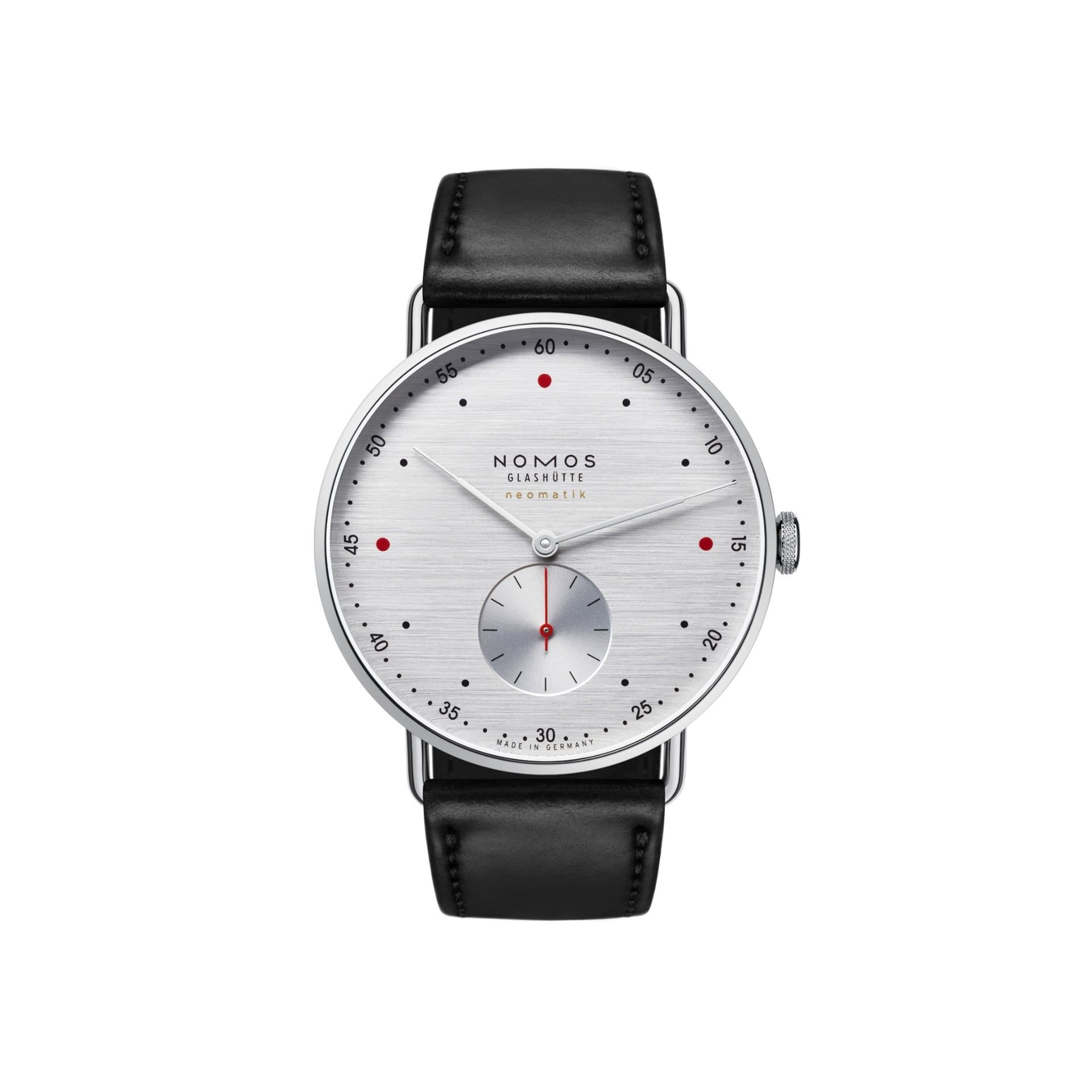 NOMOS Glashütte Metro Neomatik 39 Silvercut 38.5 MM 1114