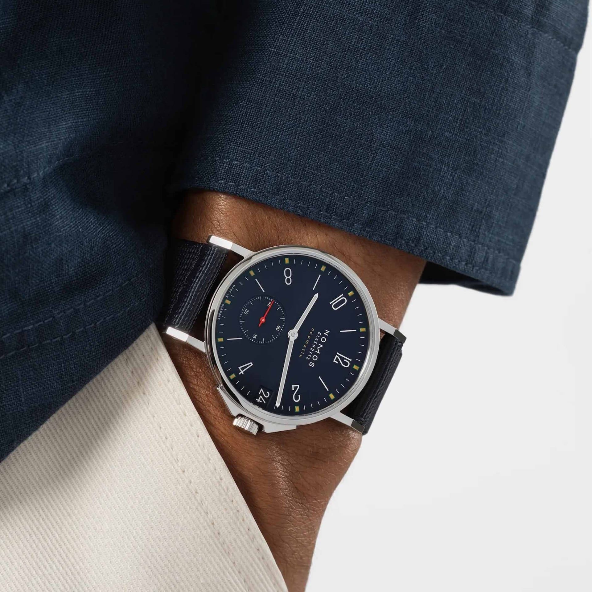 NOMOS Glashütte Ahoi Neomatik 38 Data Atlantico 38.5 MM 518