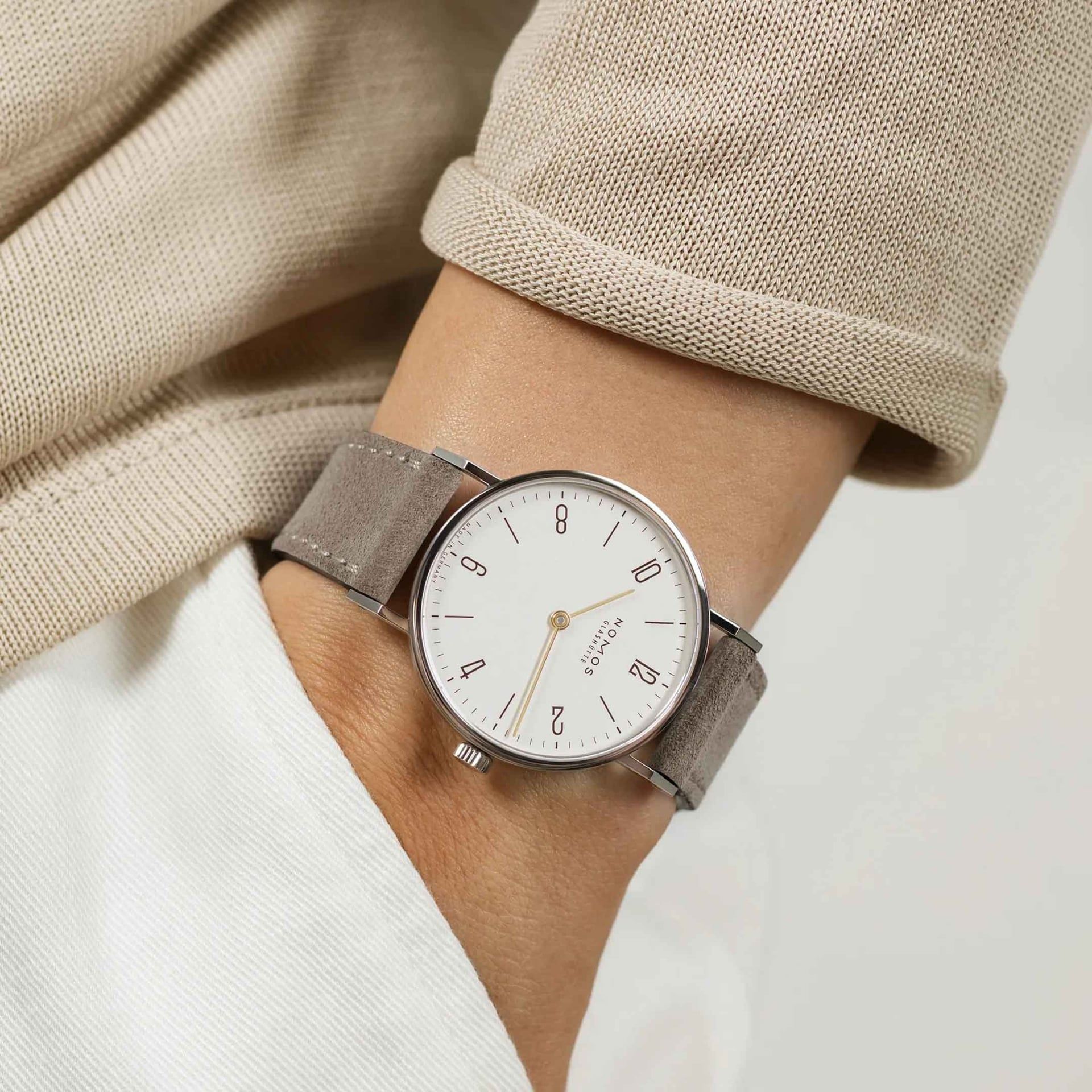 NOMOS Glashütte Tangente 33 Duo Doré 32.8 MM 120