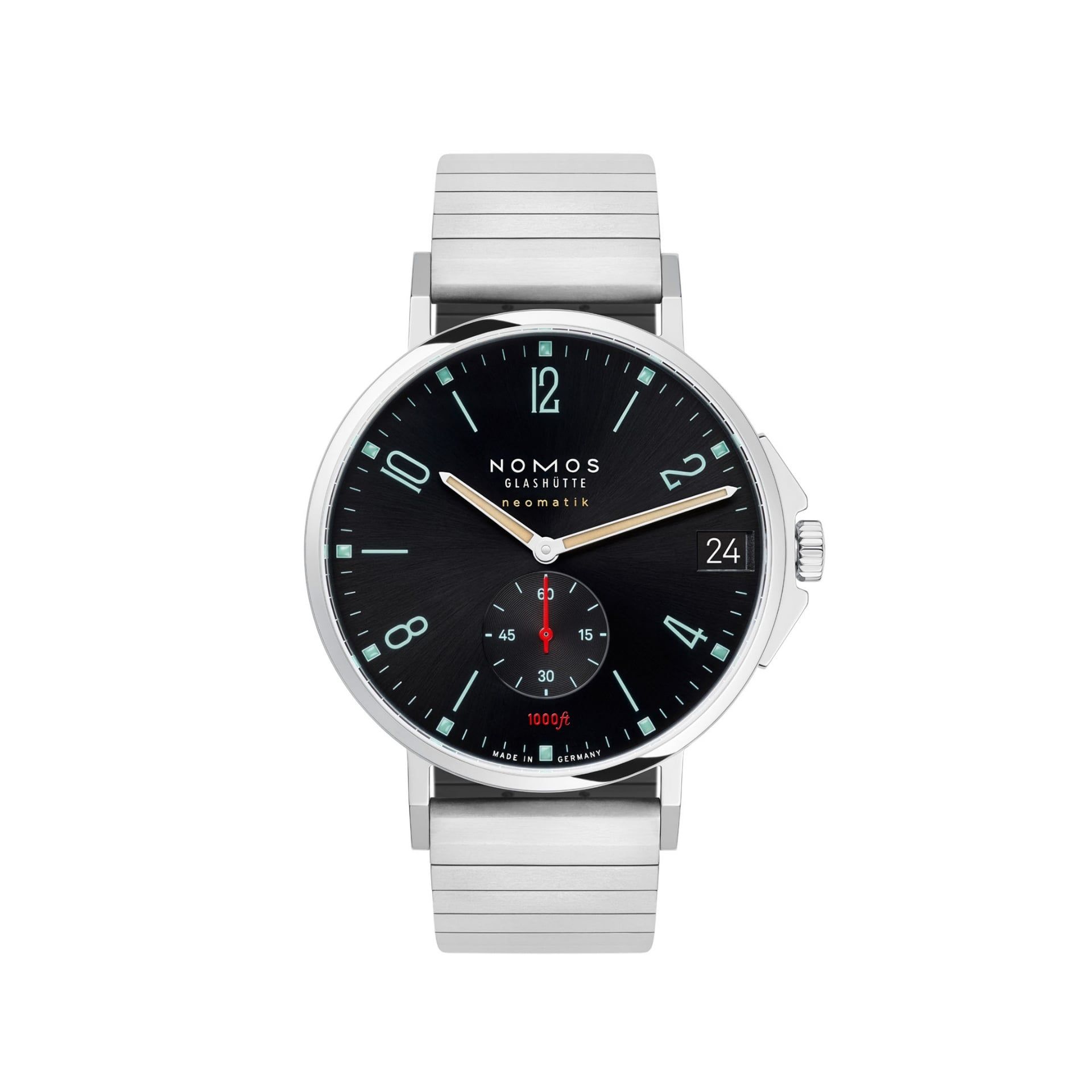 NOMOS Glashütte Tangente Sport Neomatik 42 Datario Blu Nero 42 MM 581