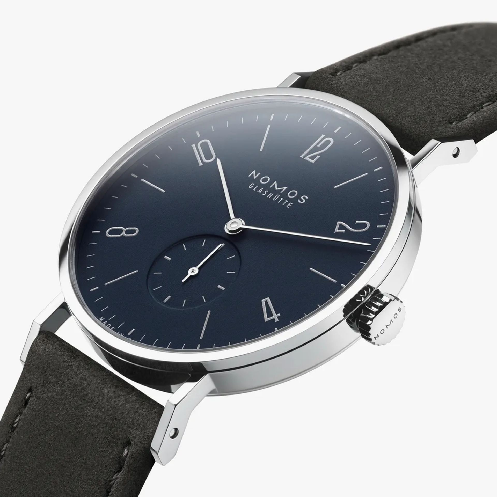 NOMOS Glashütte Tangente 38 Blu Notte 37.5 MM 167