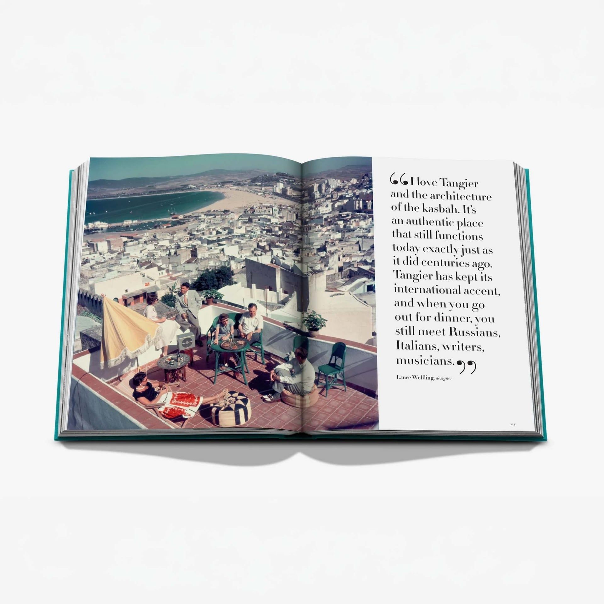 ASSOULINE Libro Tangier Tangerine 25 x 4 x H 33 CM 9781649806802