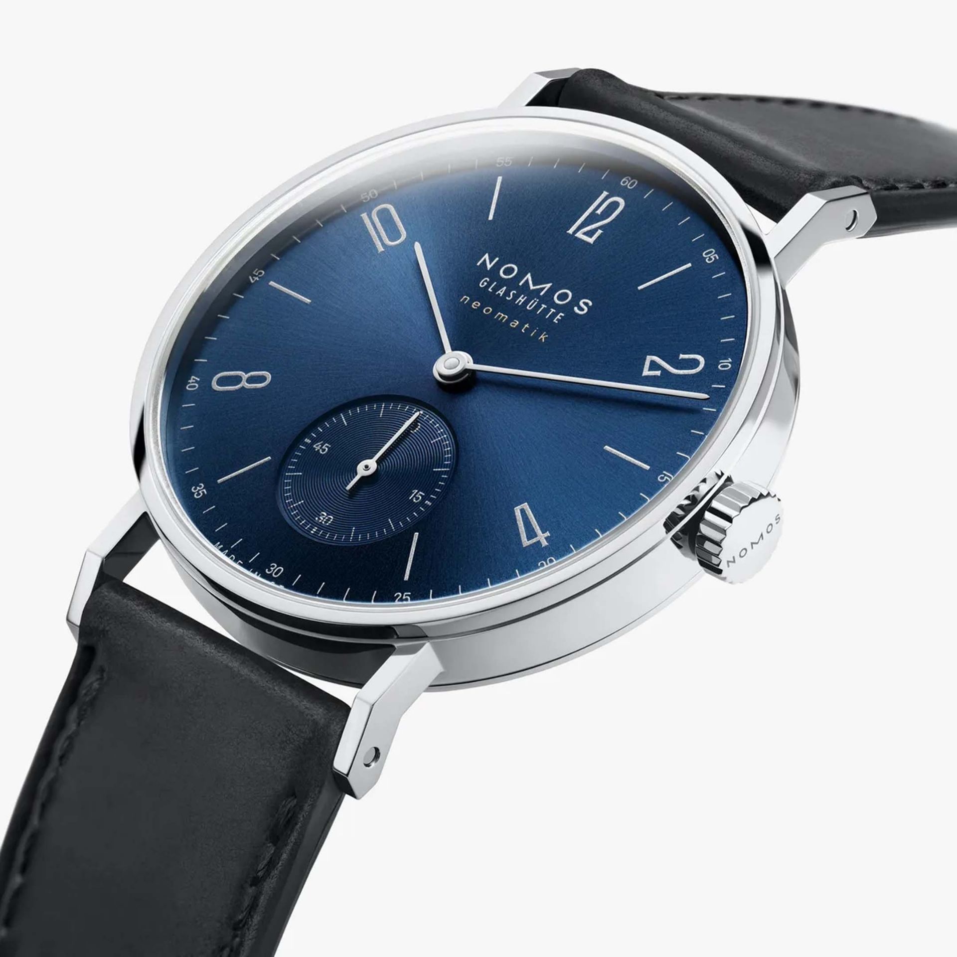 NOMOS Glashütte Tangente Neomatik Blu Oro 35 MM 190