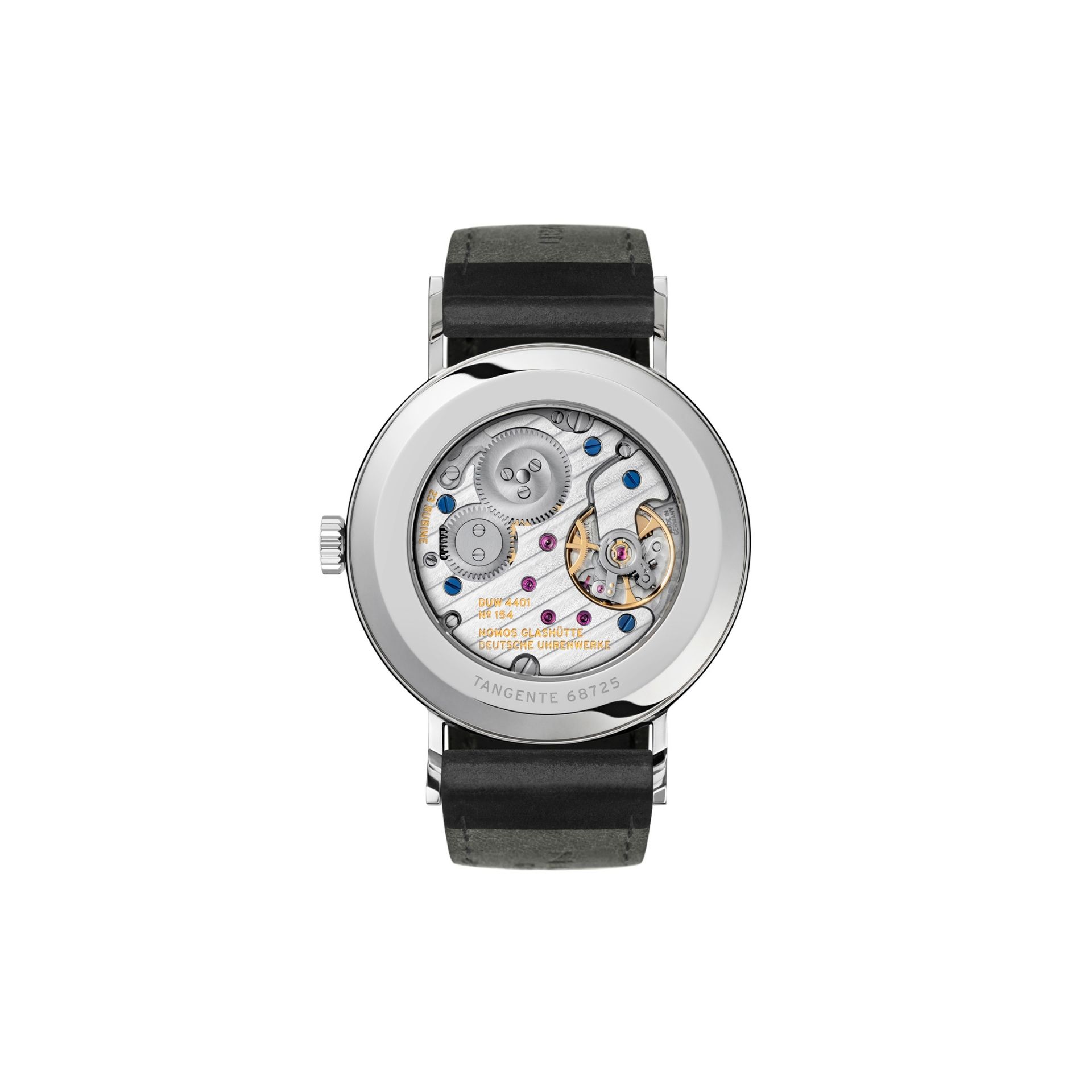 NOMOS Glashütte Tangente Datario Indicatore di Carica 35 MM 131