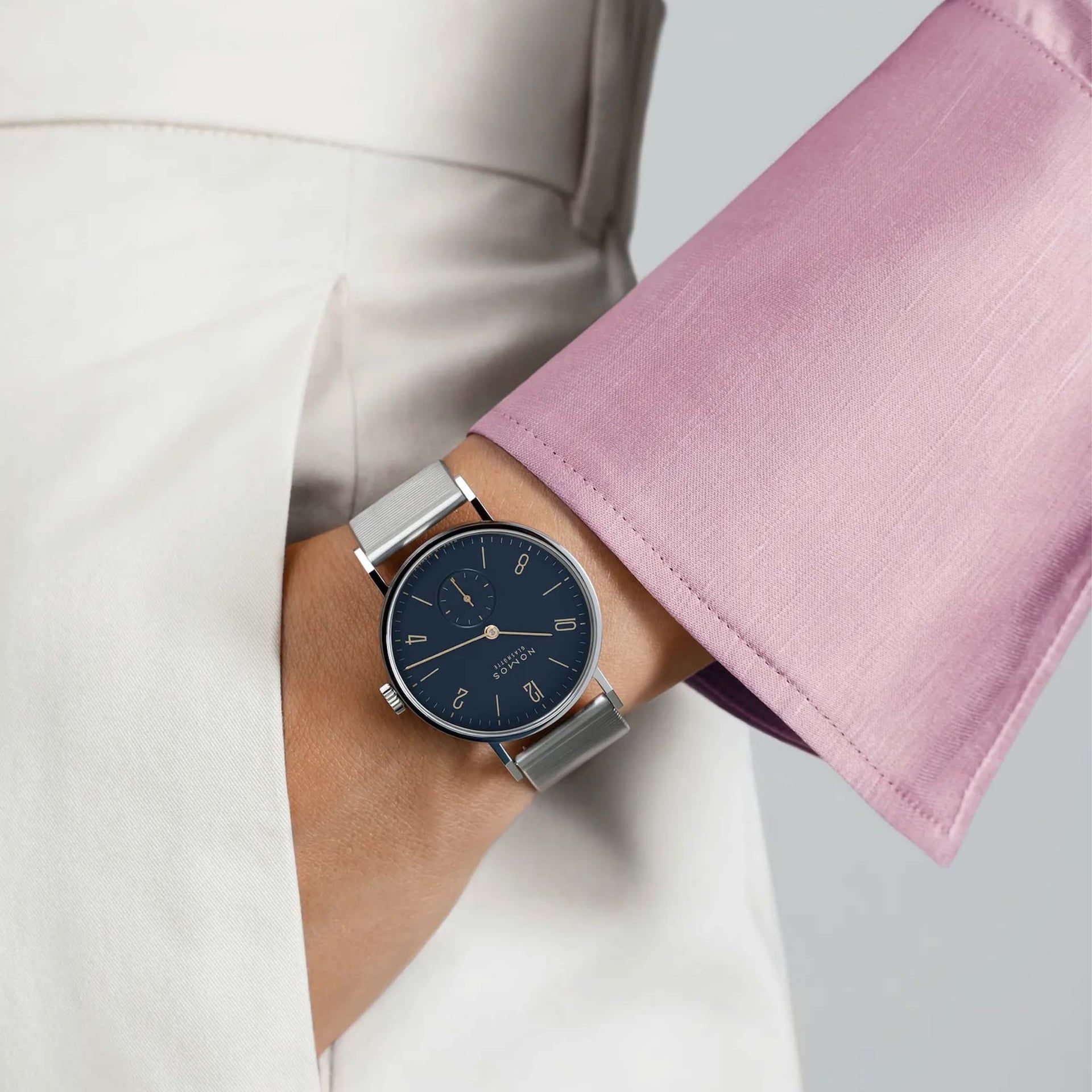NOMOS Glashütte Tangente Blu Notte 35 MM 133