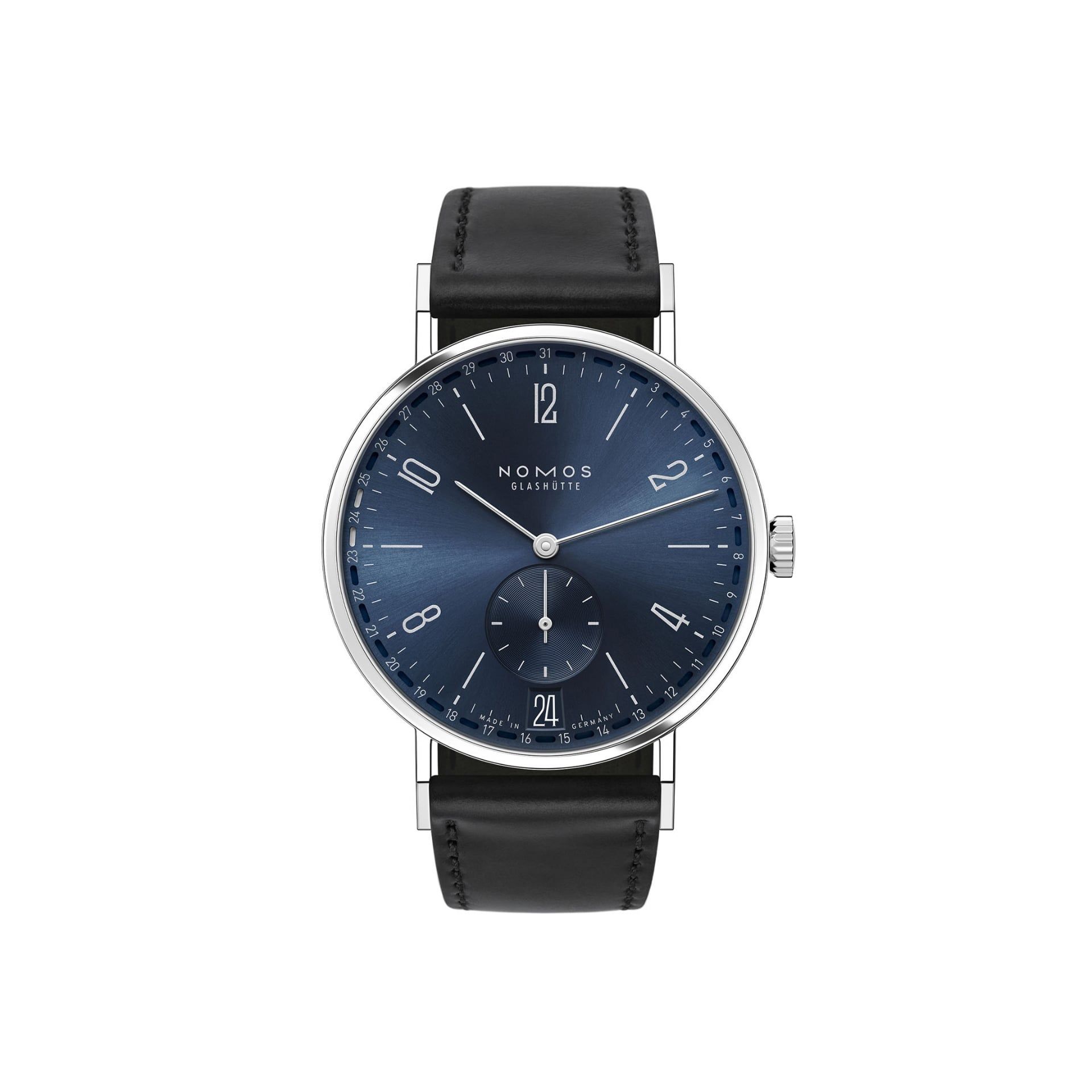 NOMOS Glashütte Tangente 2date Blu 37.5 MM 136