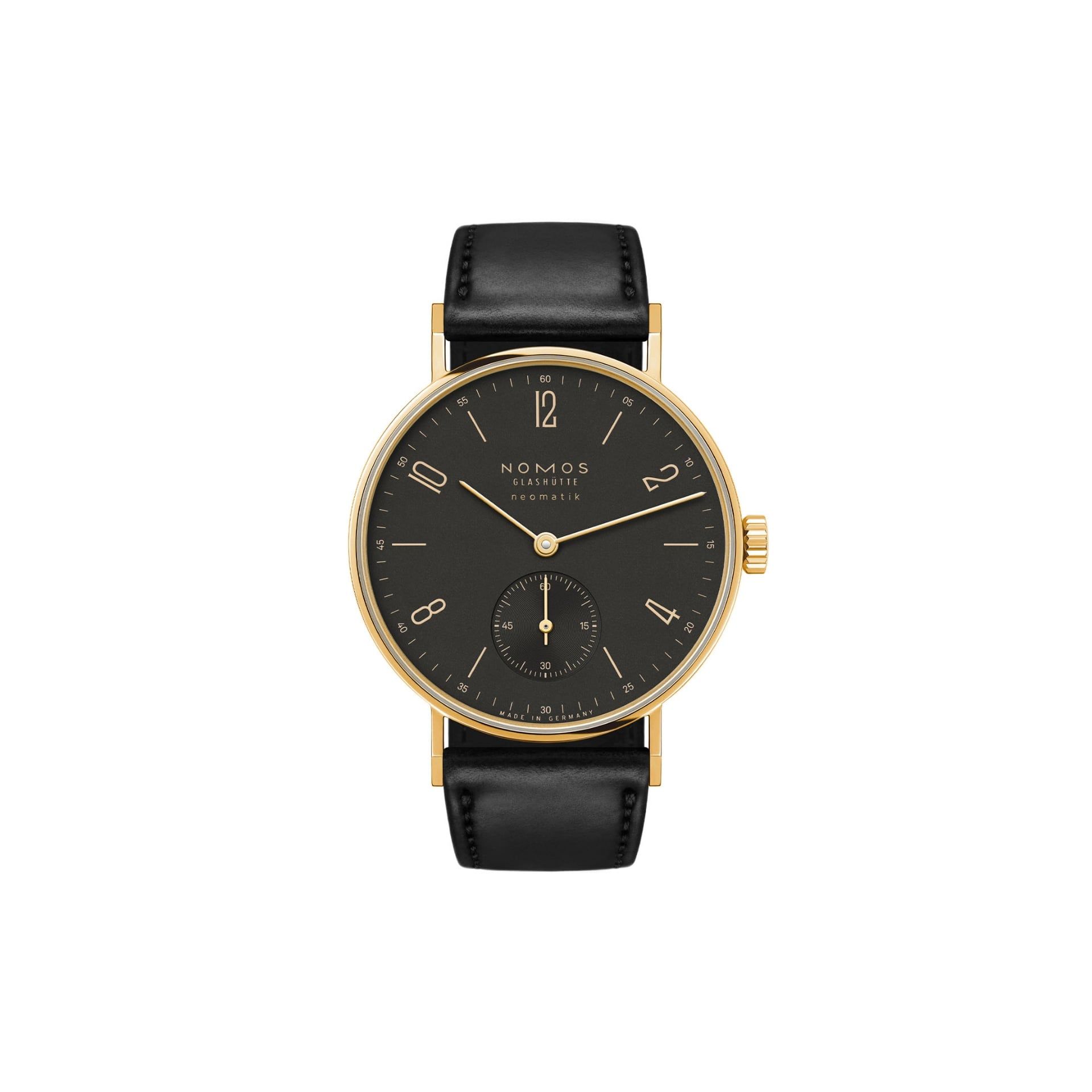 NOMOS Glashütte Tangente Oro Neomatik Rutenio 35 MM 163