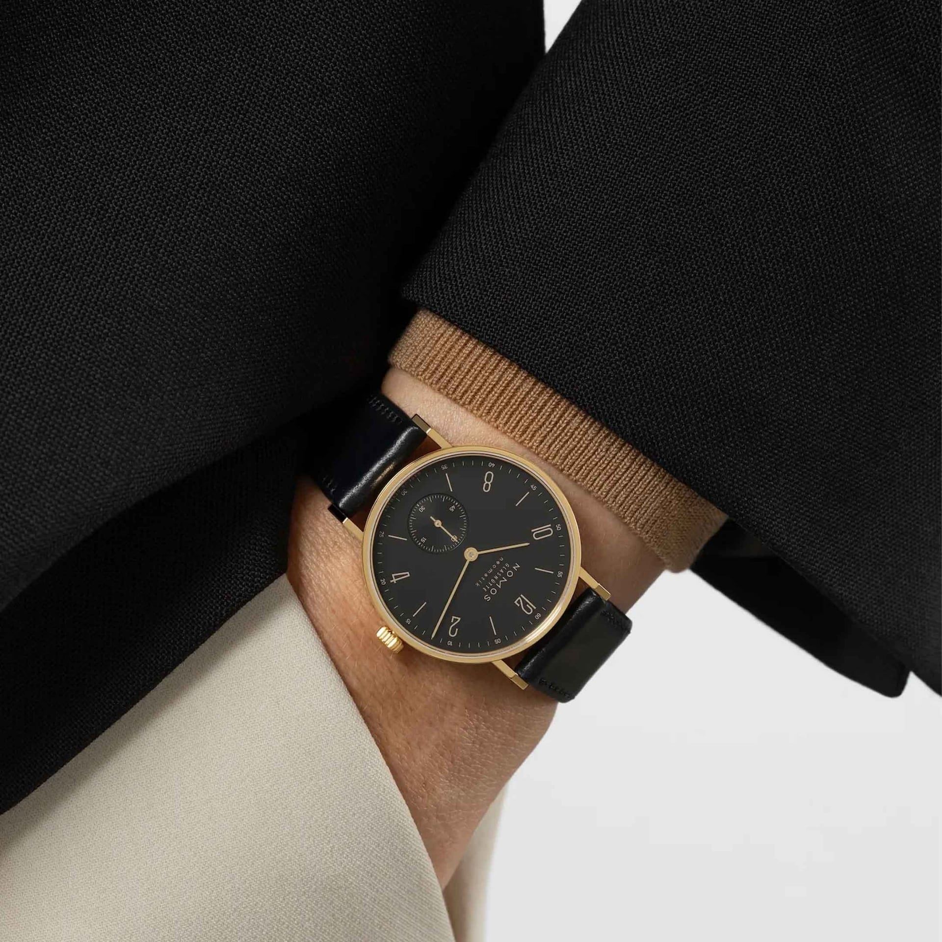 NOMOS Glashütte Tangente Oro Neomatik Rutenio 35 MM 163