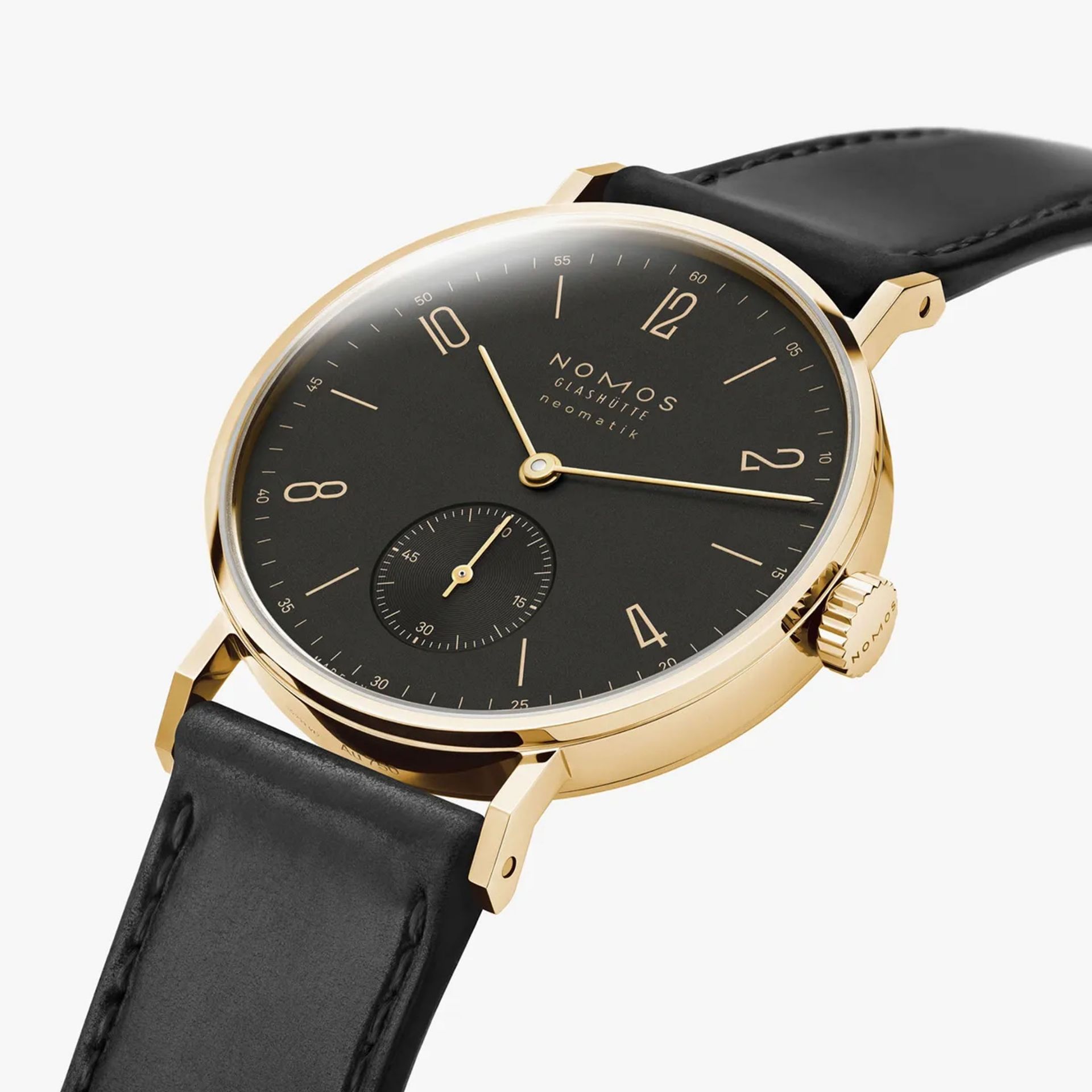 NOMOS Glashütte Tangente Oro Neomatik Rutenio 35 MM 163