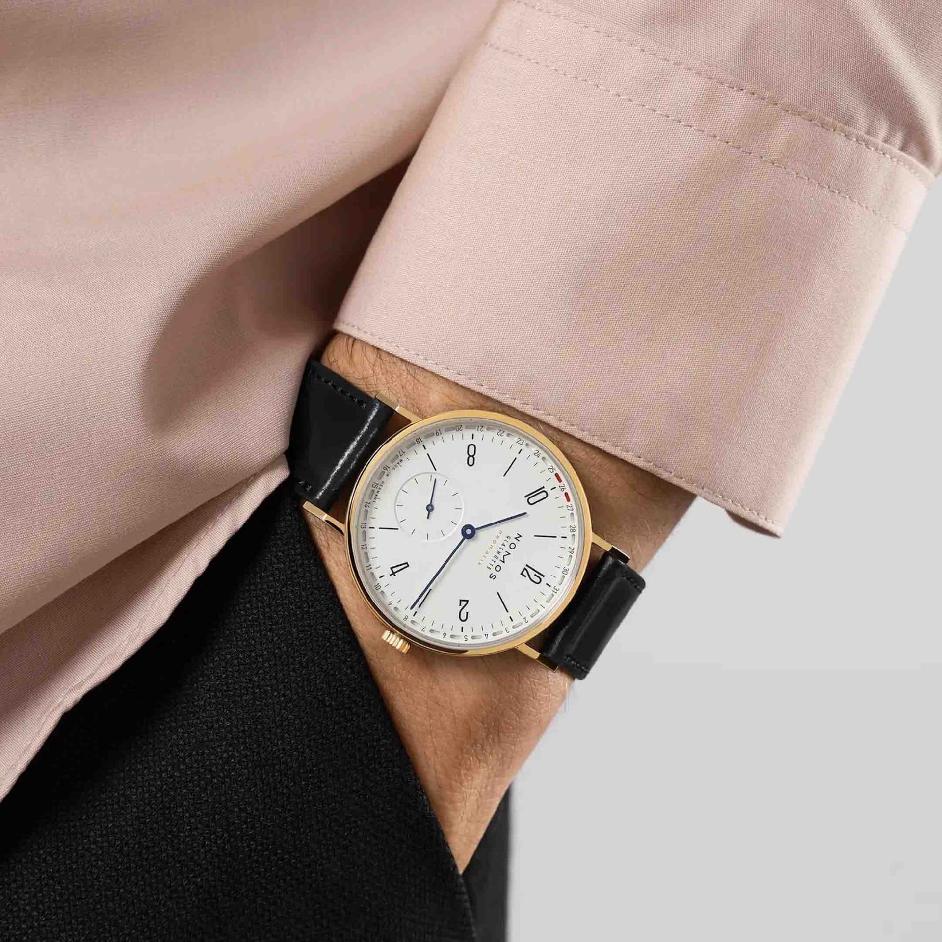 NOMOS Glashütte Tangente Oro Neomatik 38 Update 38,5 MM 195