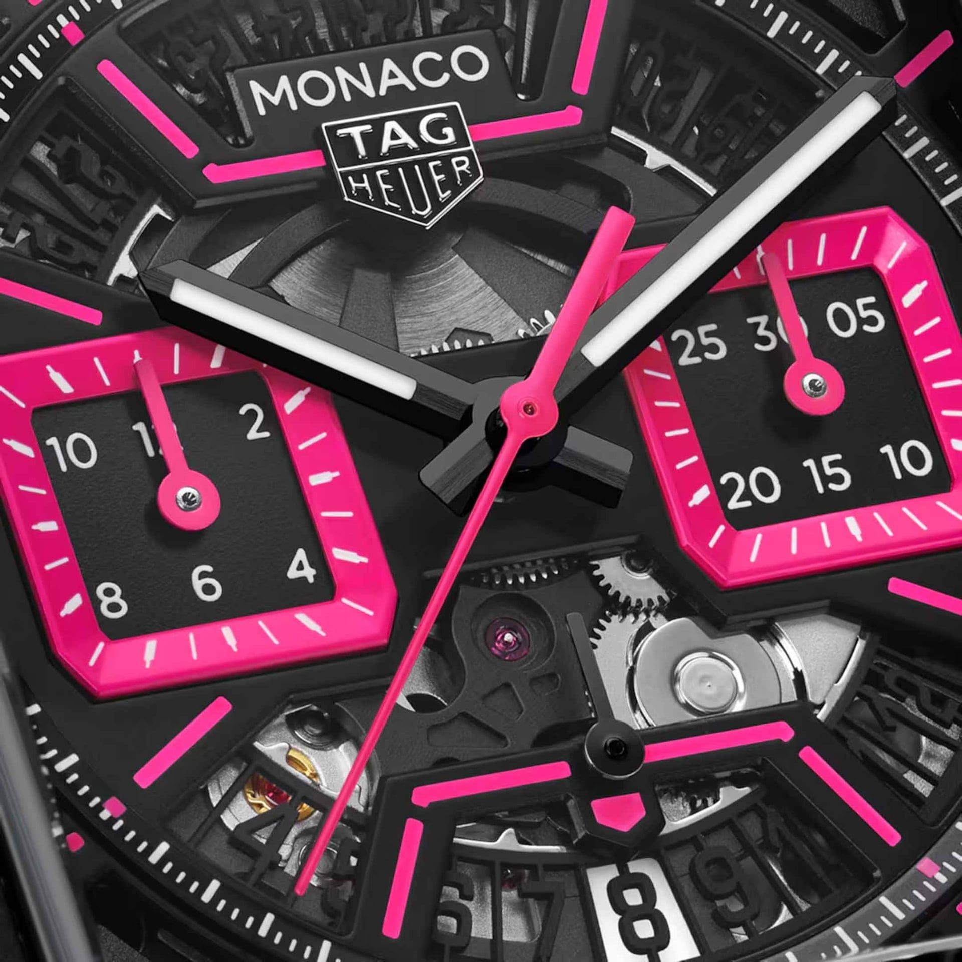 TAG HEUER Monaco Chronograph 39 MM CBL218B.FT6236