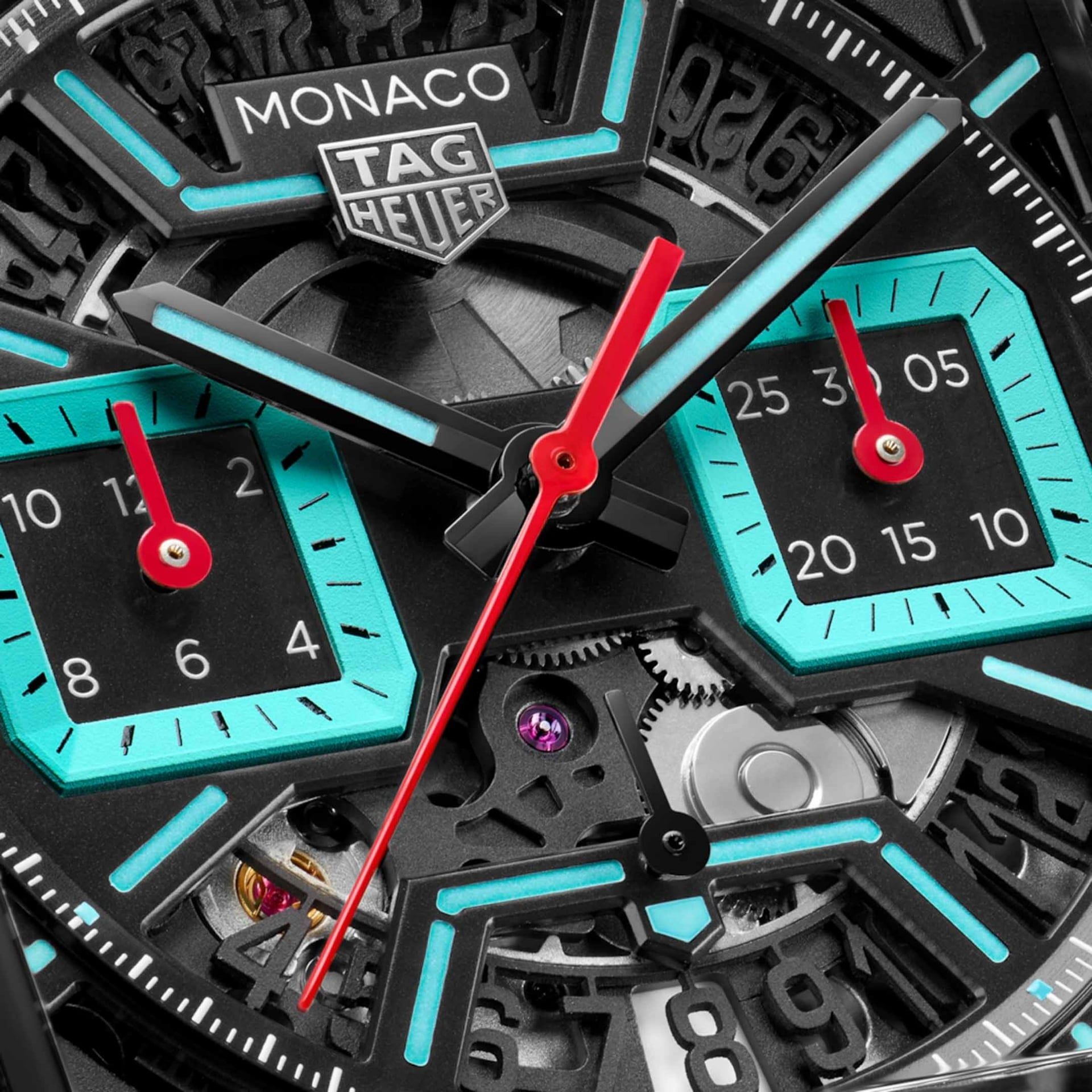 TAG HEUER Monaco Chronograph 39 MM CBL2184.FT6236