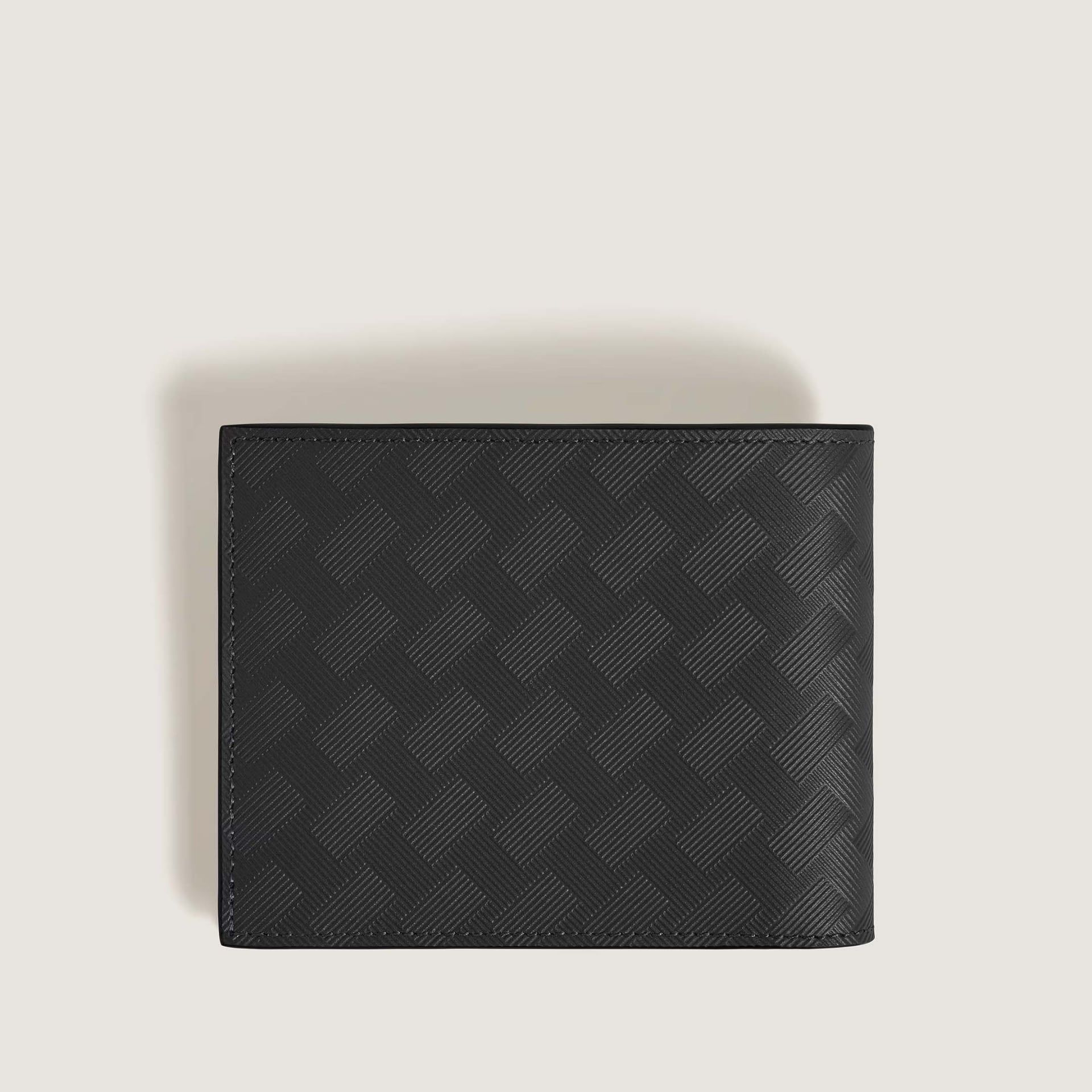 Montblanc Portafoglio 6 Tasche in Pelle Extreme Nero/Bauxite  223163