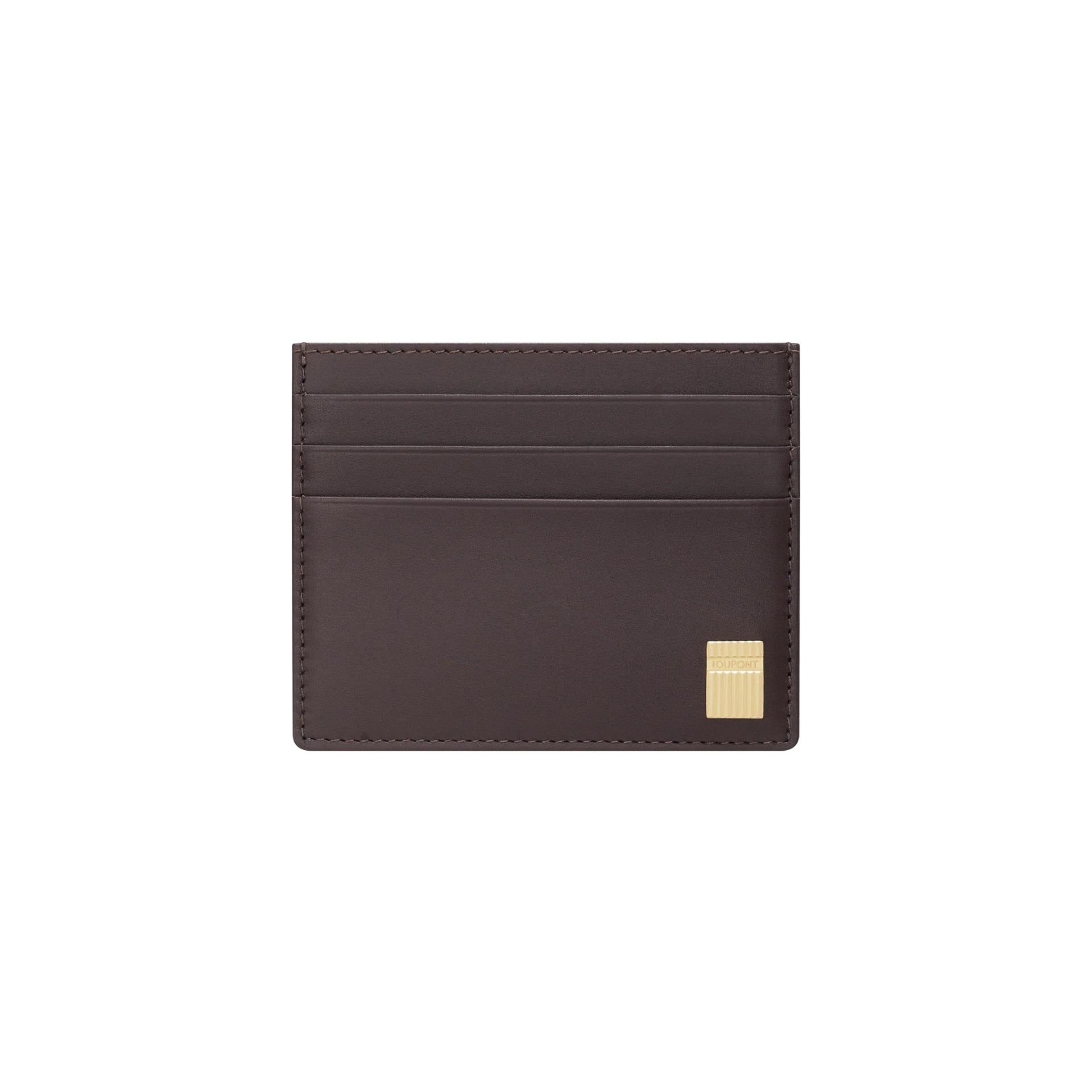 S. T. Dupont Portacarte Iconic Marrone  1IO683BD1