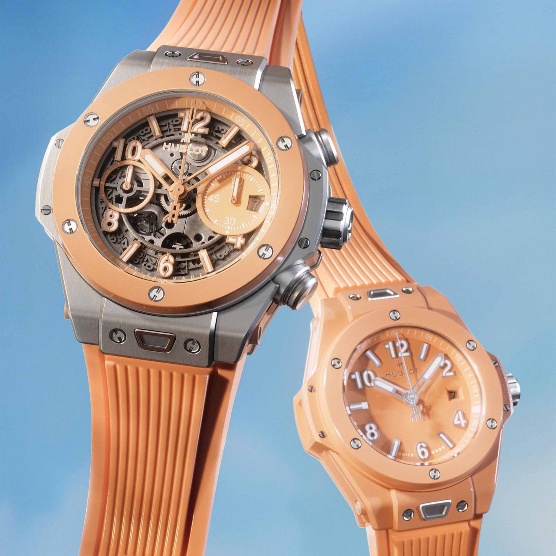 HUBLOT Big Bang Titanium Peach Ceramic 42 MM 441.NCU.5920.RX