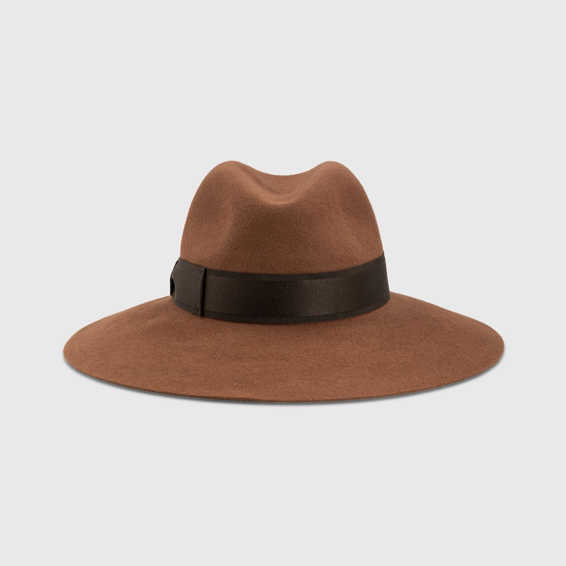 Borsalino Cappello Sophie Feltro Alessandria Cuoio  380037-B8L4