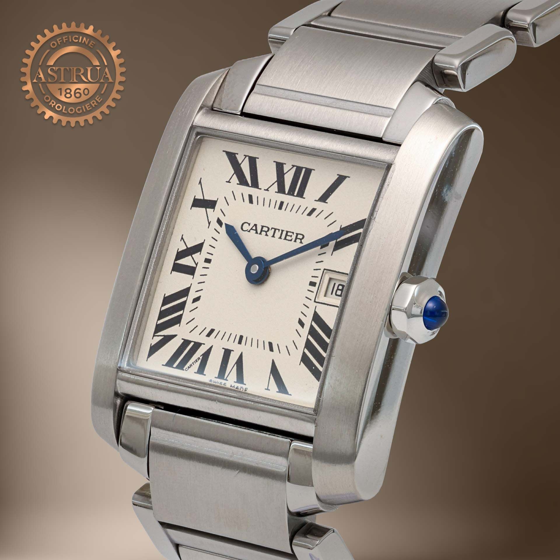 CARTIER Tank Francaise 30 X 25 MM W51011Q3