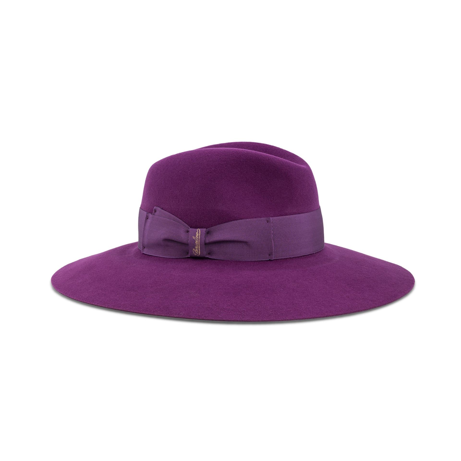 Borsalino Cappello Sophie Feltro Lana Fine Granato  450010-75J2