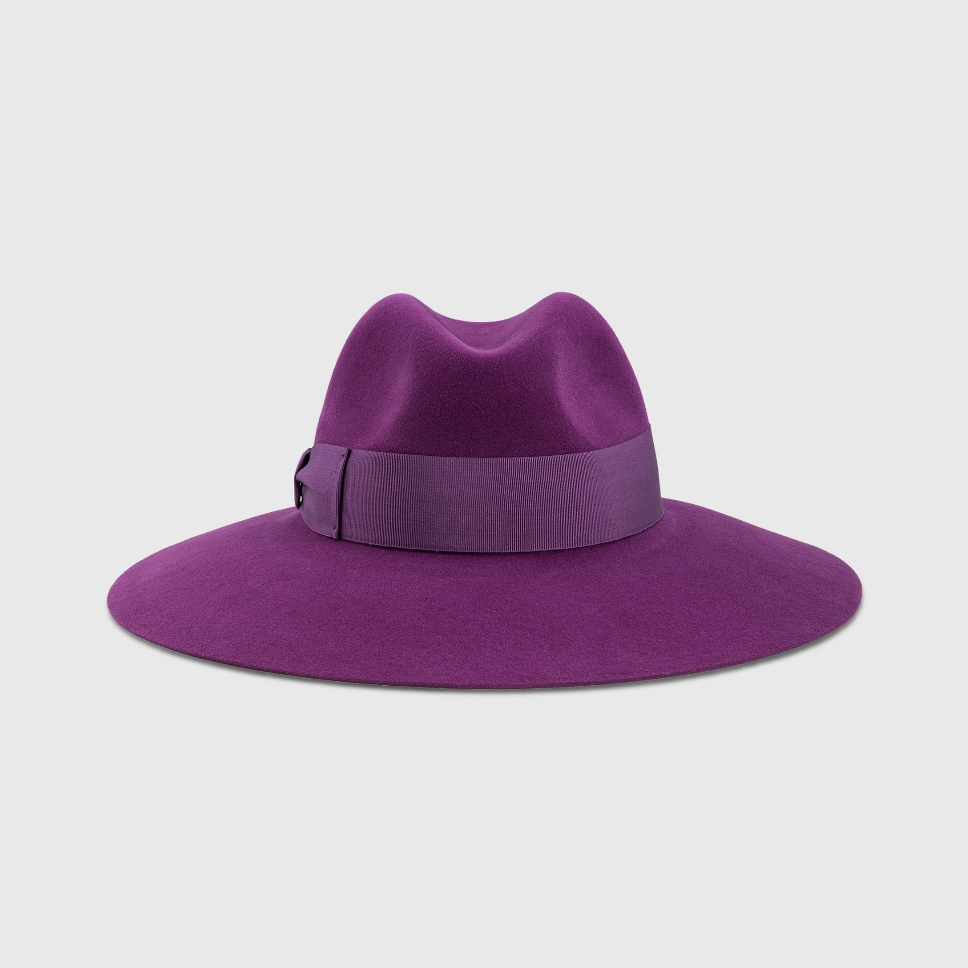 Borsalino Cappello Sophie Feltro Lana Fine Granato  450010-75J2