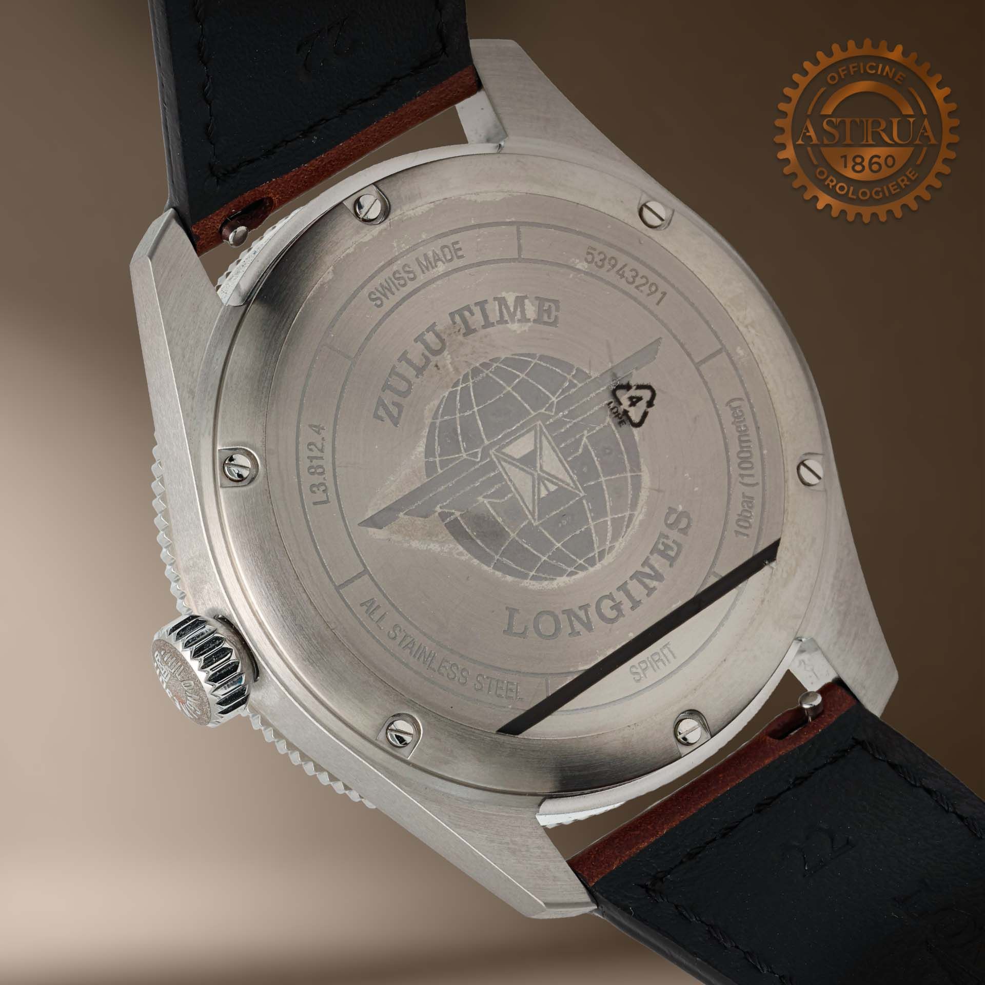 LONGINES Spirit Zulu Time 42 MM L3.812.4.53.2