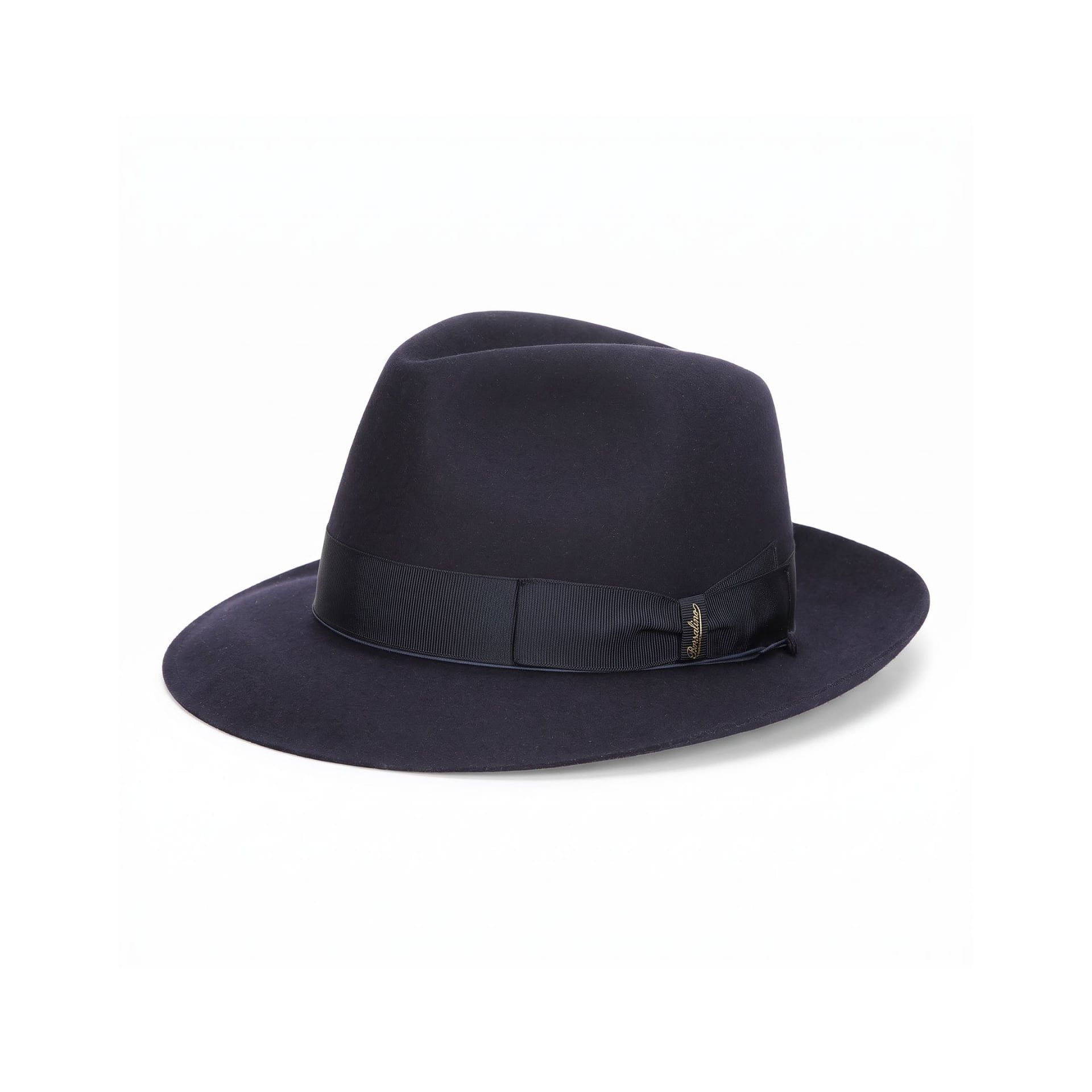 Borsalino Cappello Federico Feltro Alessandria Tesa Media Mirtillo  390055