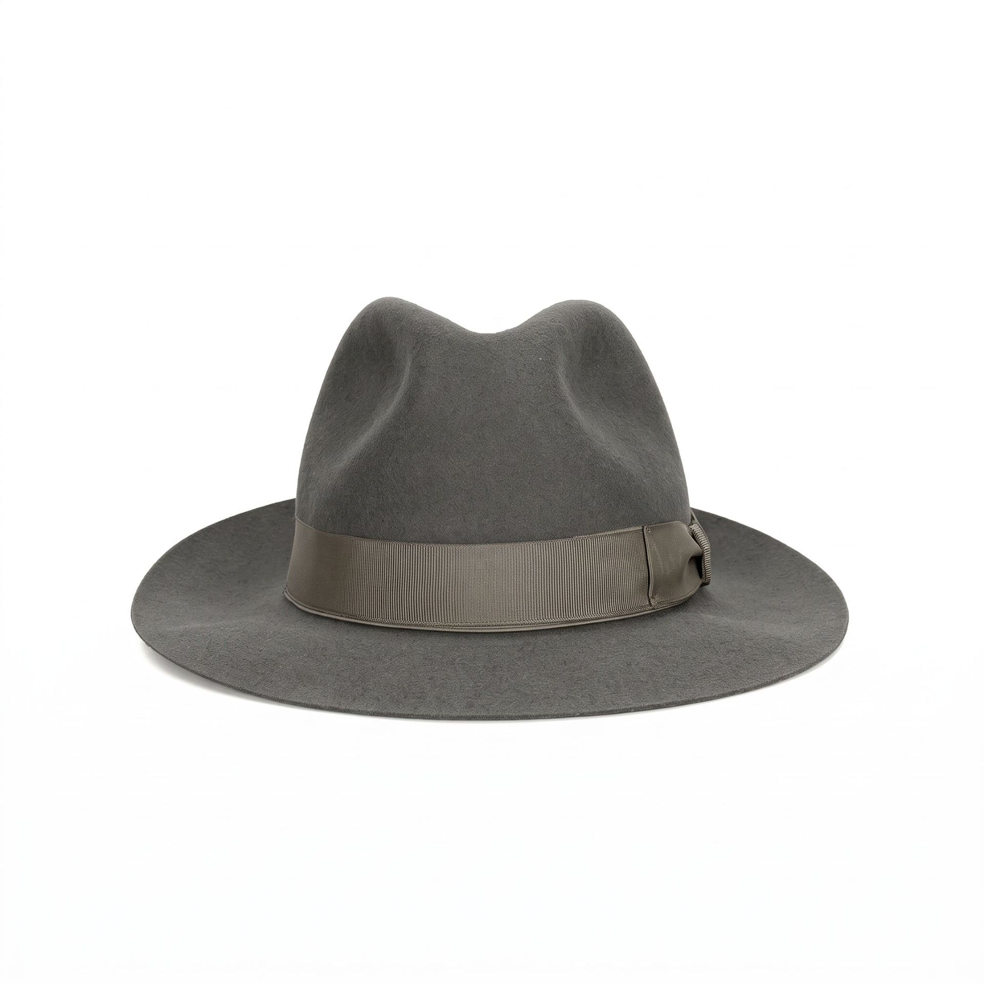 Borsalino Cappello Fedora Federico Feltro Tesa Media Bismuto  114336