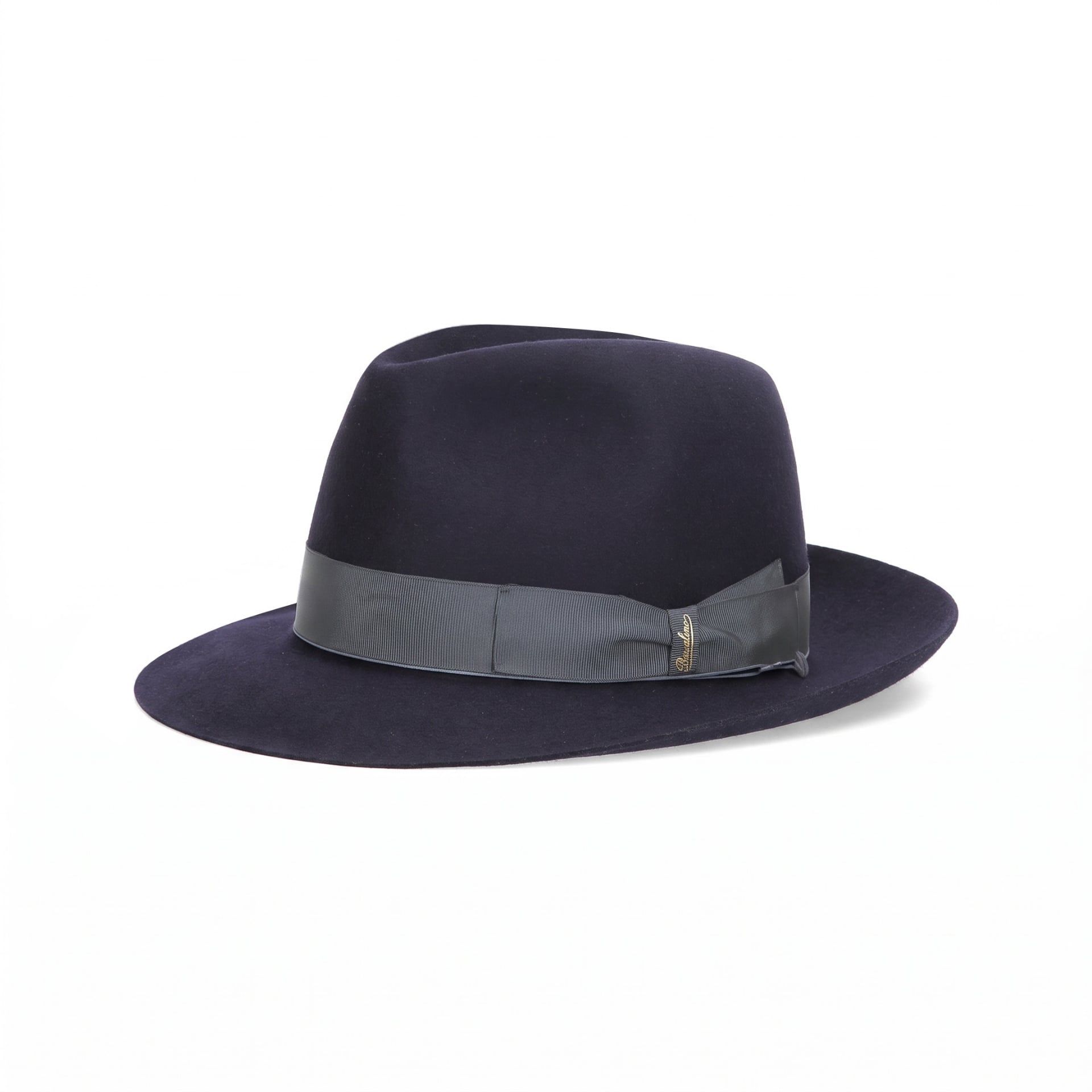 Borsalino Cappello Fedora Federico Feltro Tesa Media Egeo  114336