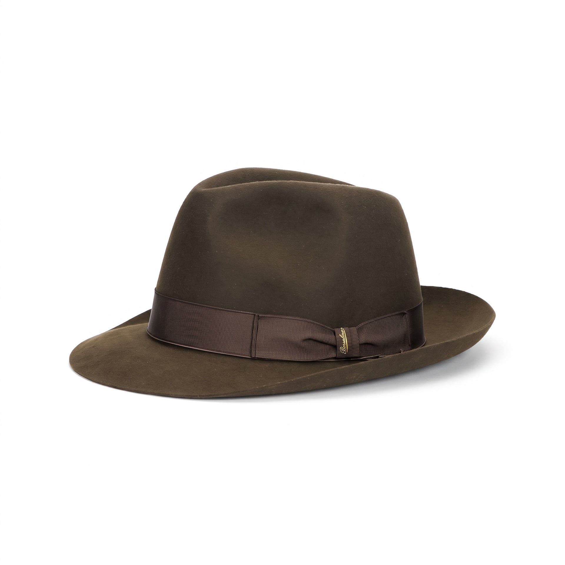 Borsalino Cappello Federico Feltro Beaver Tesa Media Alpestre  400001