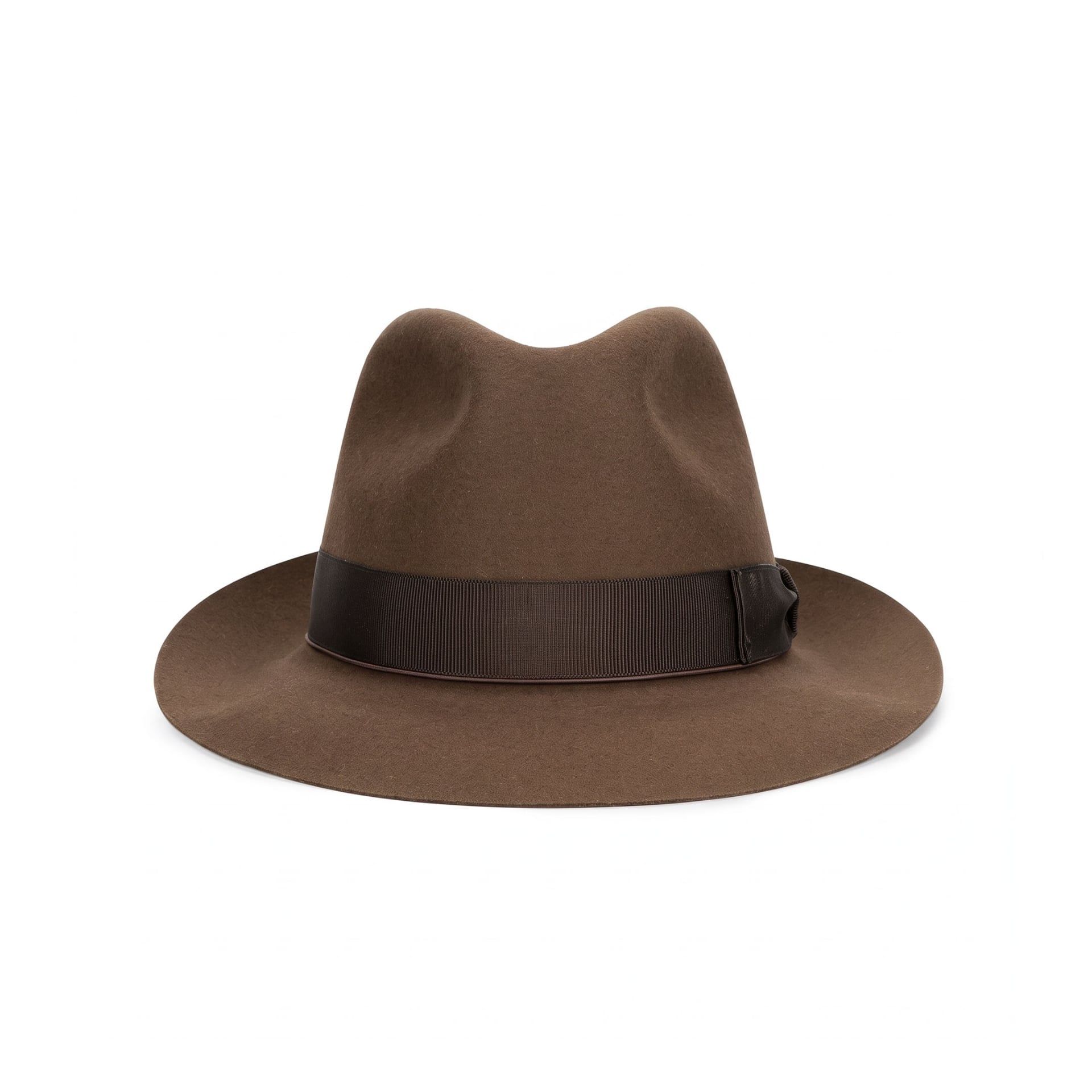 Borsalino Cappello Federico Feltro Beaver Tesa Media Corteccia  400001
