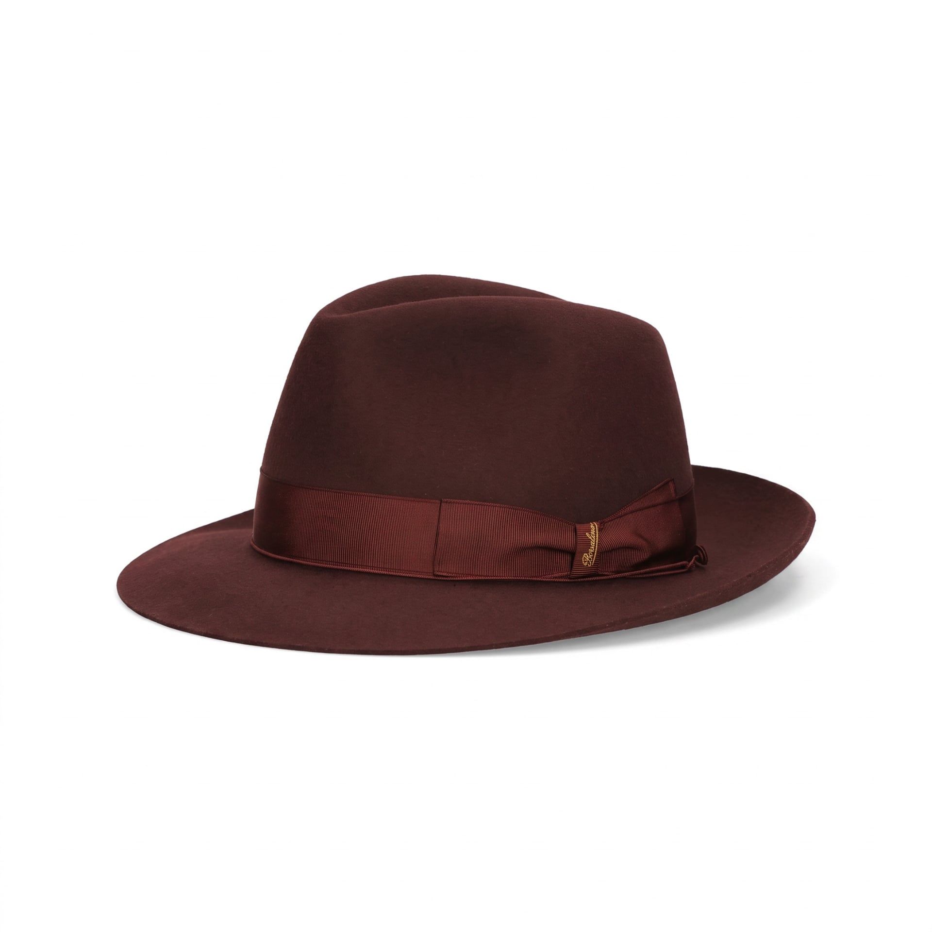 Borsalino Cappello Federico Feltro Beaver Tesa Media Porto  400001