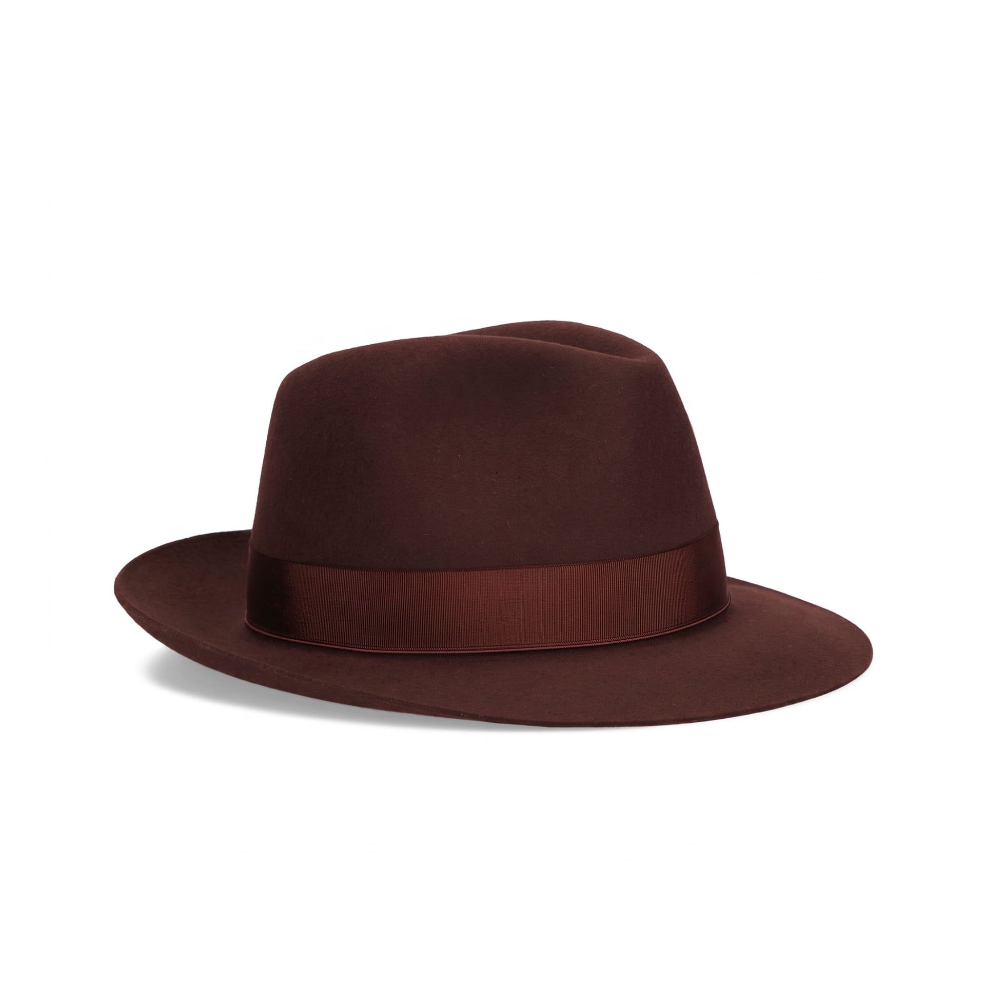Borsalino Cappello Federico Feltro Beaver Tesa Media Porto  400001