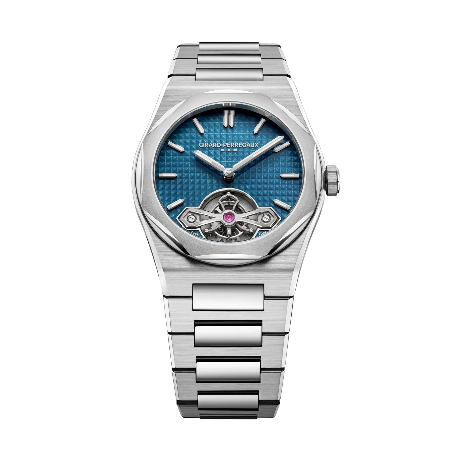 GIRARD PERREGAUX Laureato Fifty Tourbillon Micro-rotor 39 MM 99116-11-3528-1CM