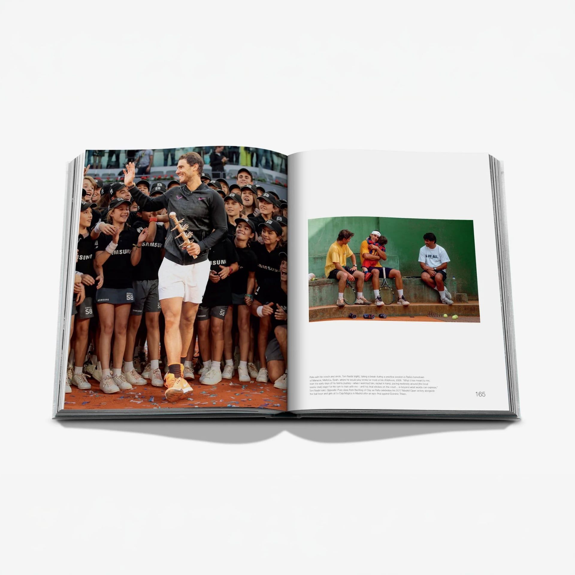 ASSOULINE Libro Rafa Nadal 25 x 4 x H 33 CM 9781649807182