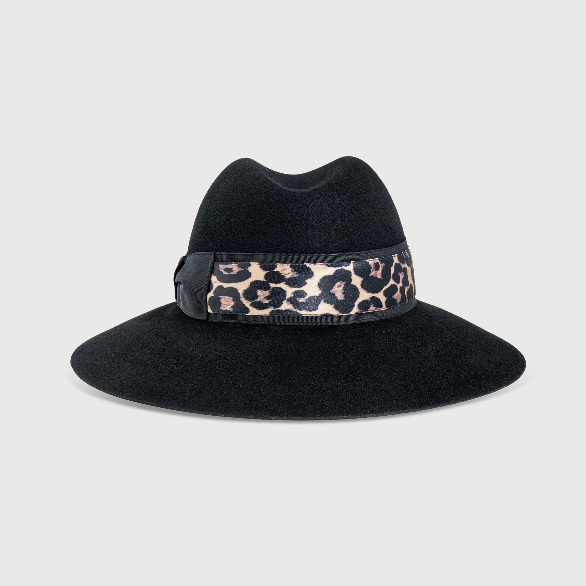 Borsalino Cappello Claudette Feltro Lana Fine Nero  450019-02A1