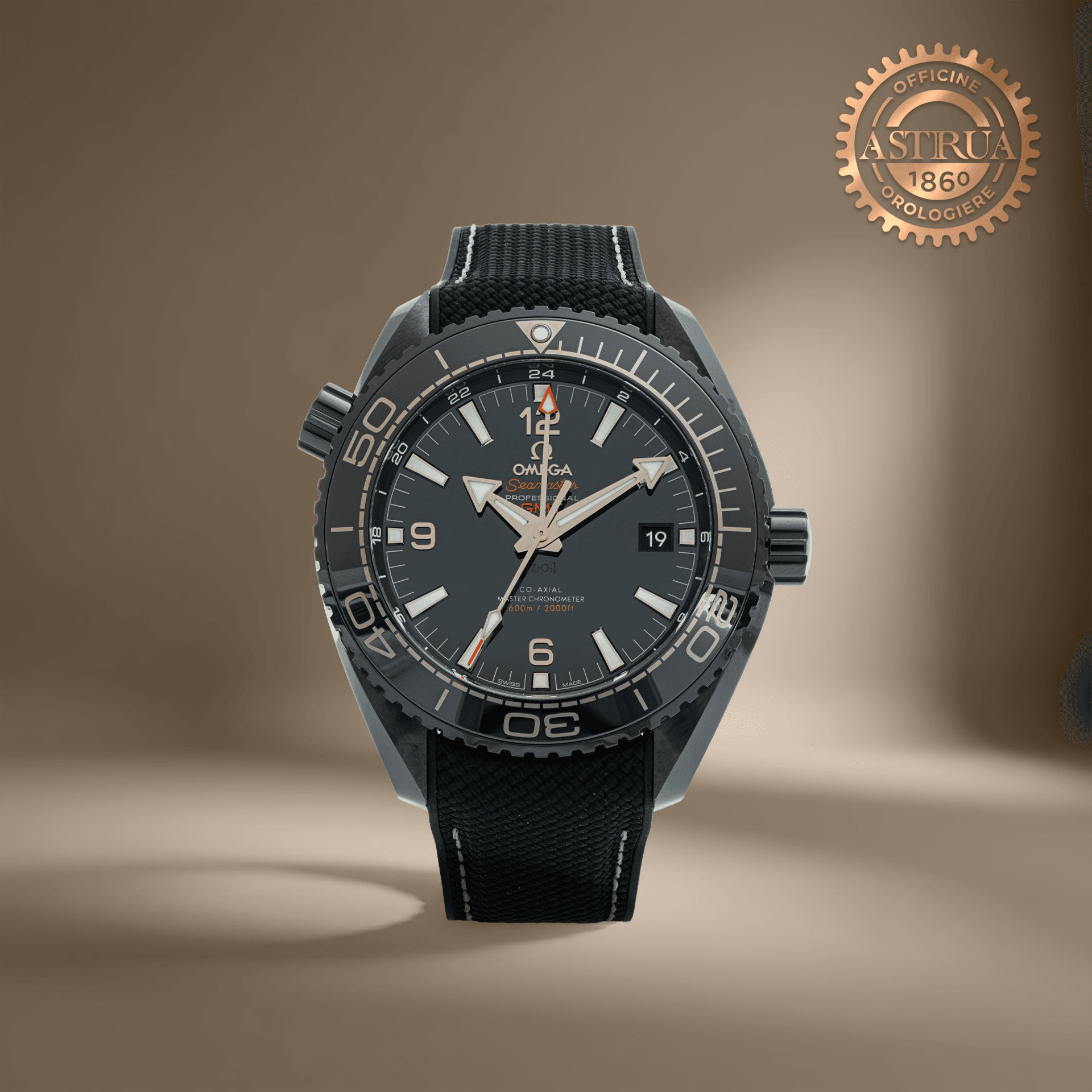 OMEGA Seamaster Planet Ocean 600M Co-Axial Master Chronometer Gmt Deep Black 45.5 MM 215.92.46.22.01.001