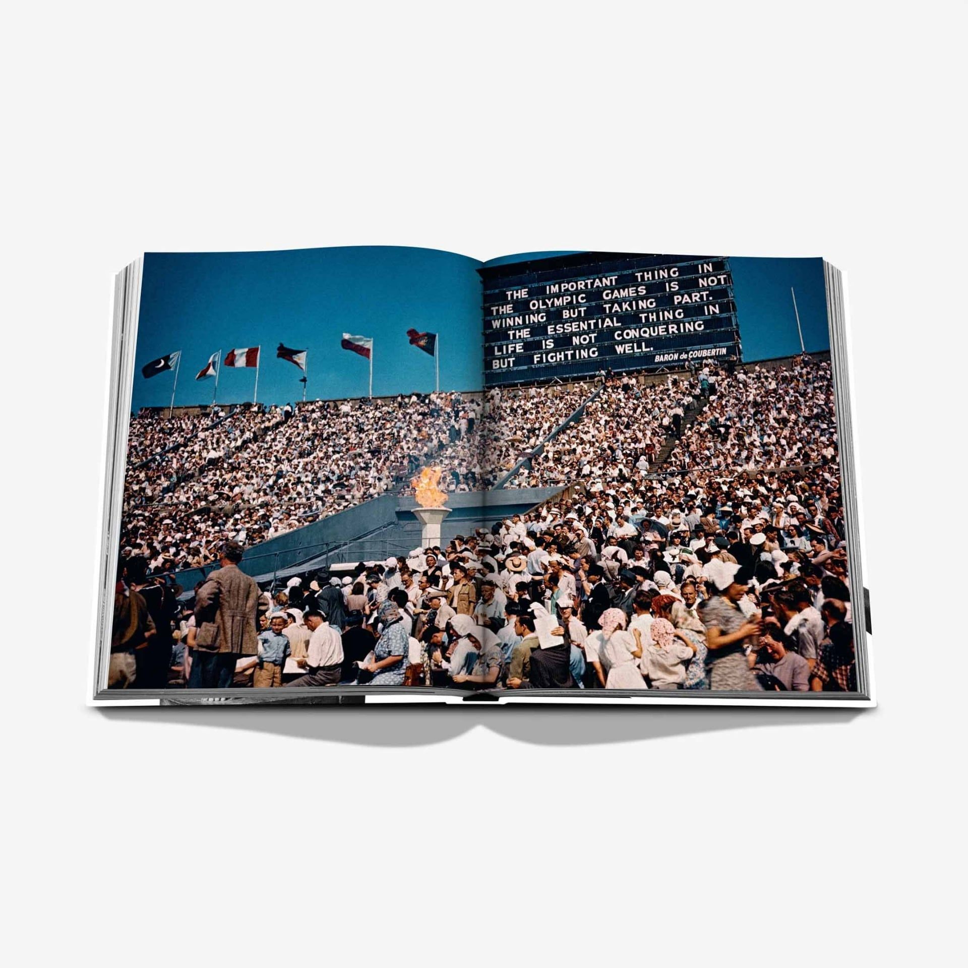 ASSOULINE Libro The Last Heroes: 100 Moments of Olympics Legend 25 x 4 x H 33 CM 9781649803597