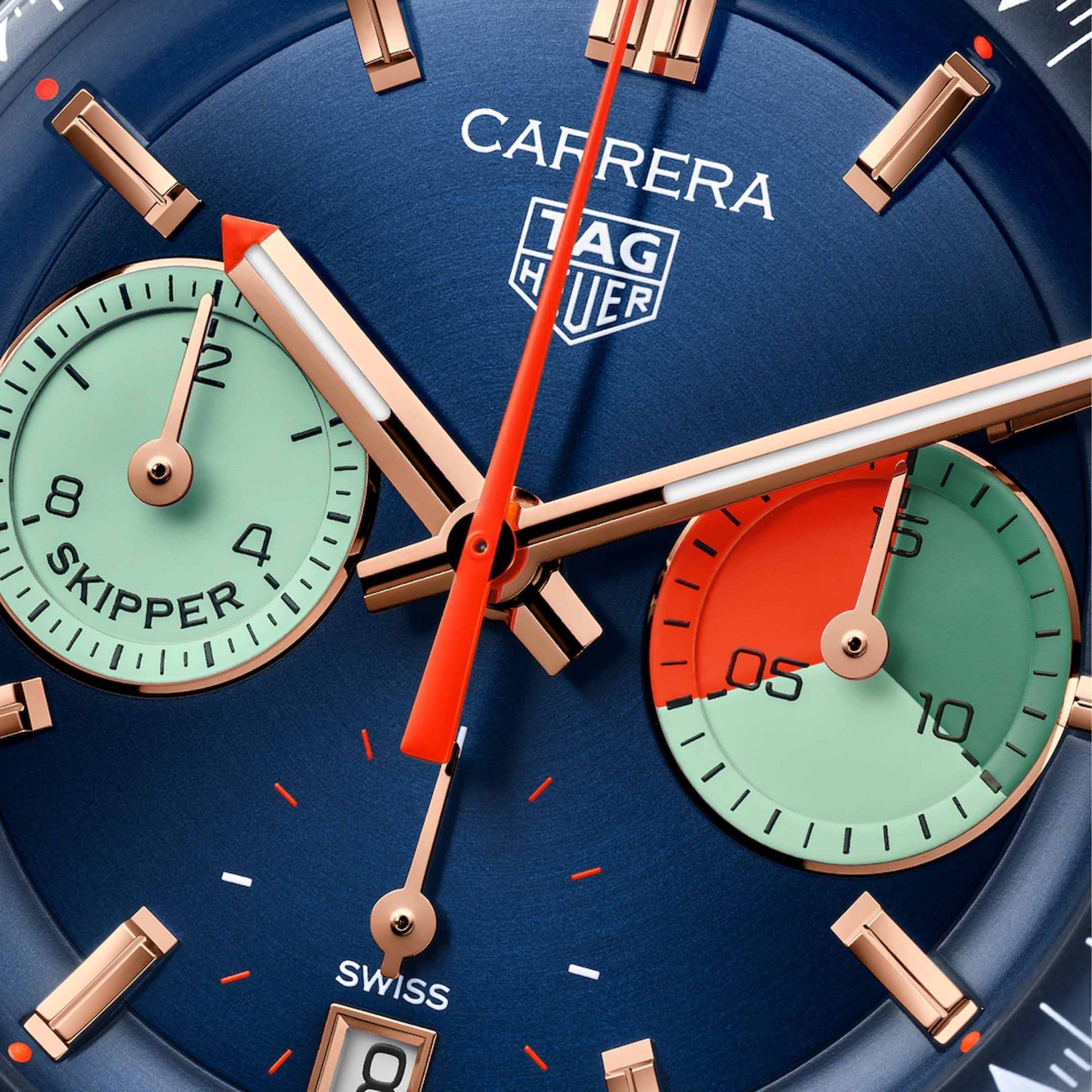 TAG HEUER Carrera Chronograph Skipper 39 MM CBS2241.FN8023