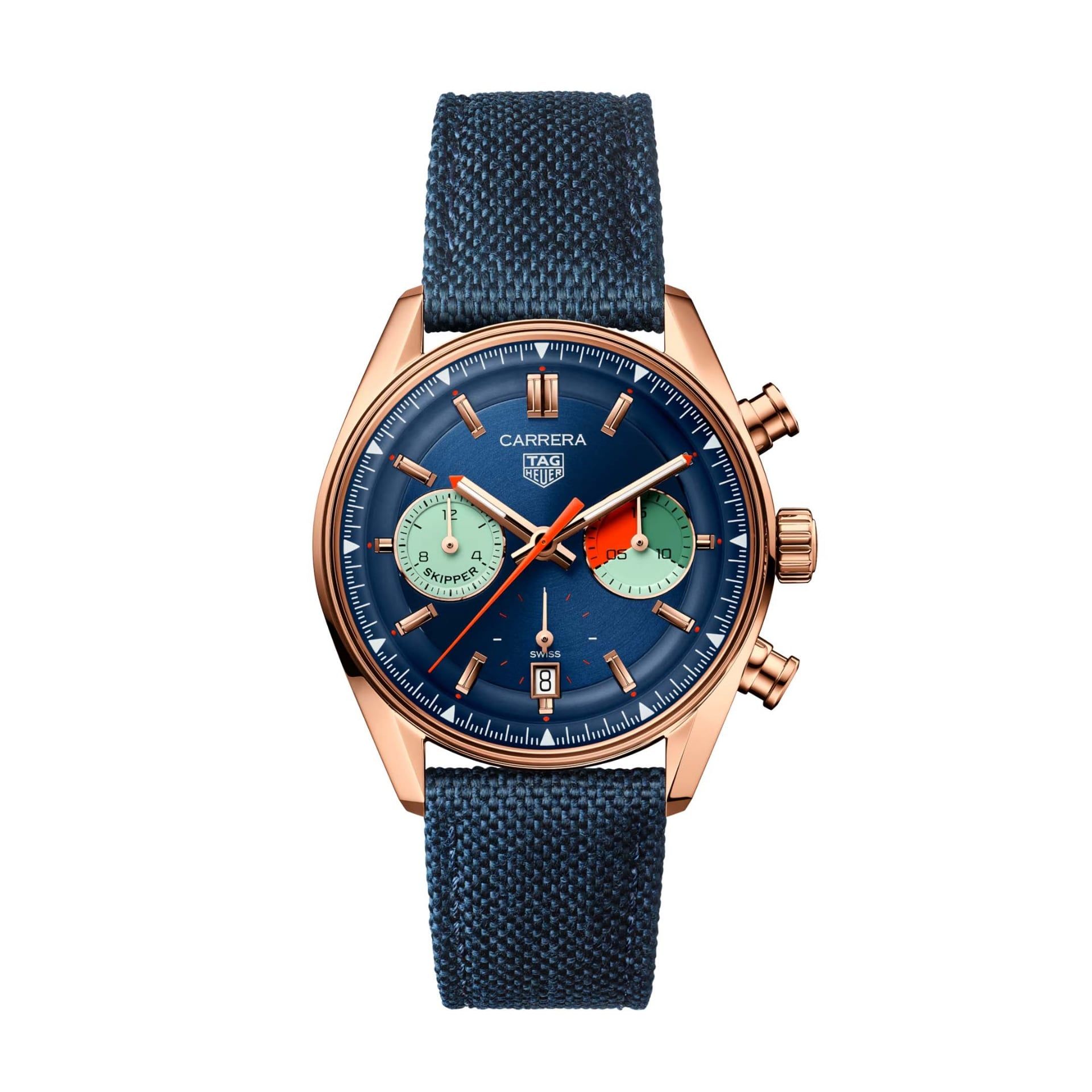 TAG HEUER Carrera Chronograph Skipper 39 MM CBS2241.FN8023