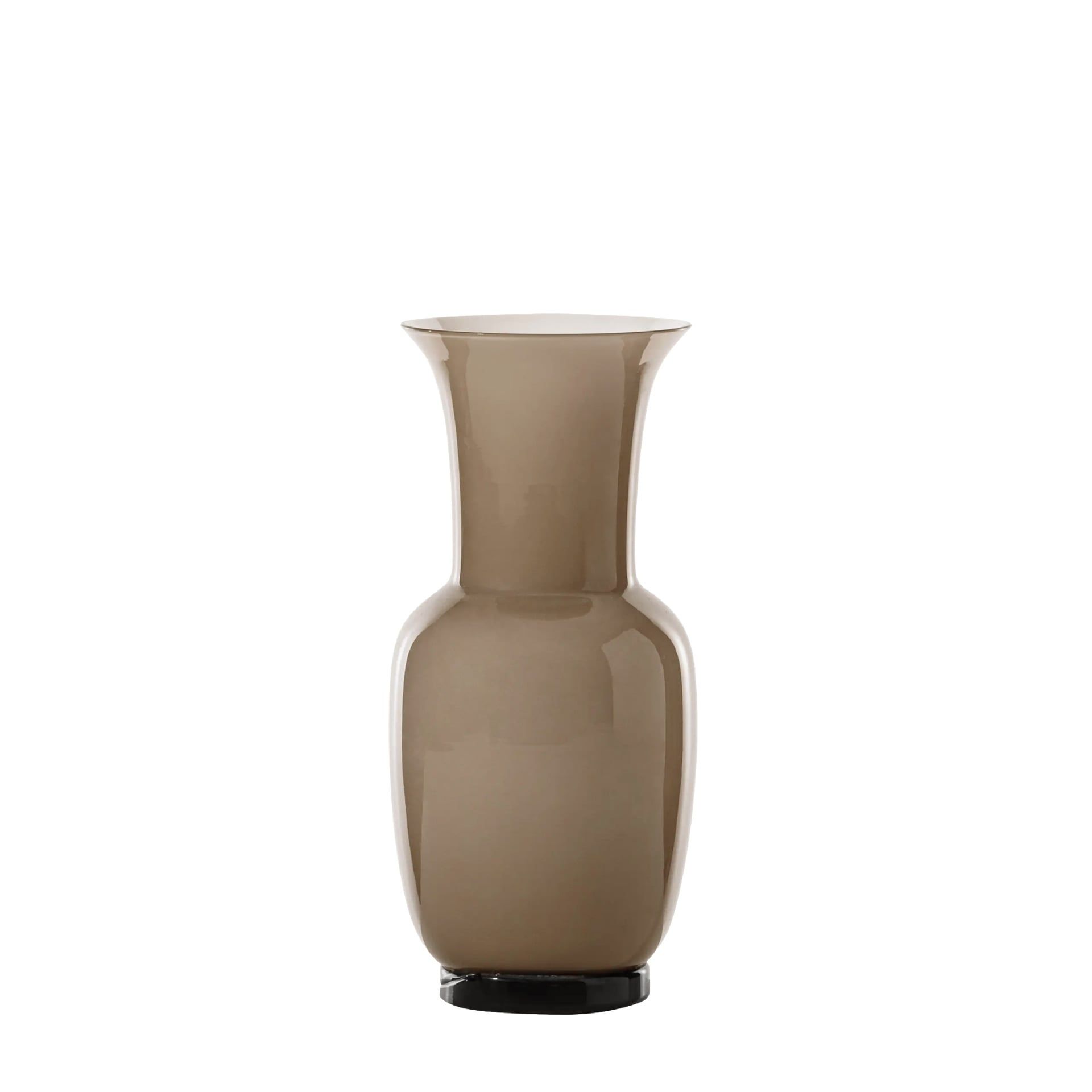 VENINI Vaso Opalino Small Moka 14 CM - H 30 CM 706.38