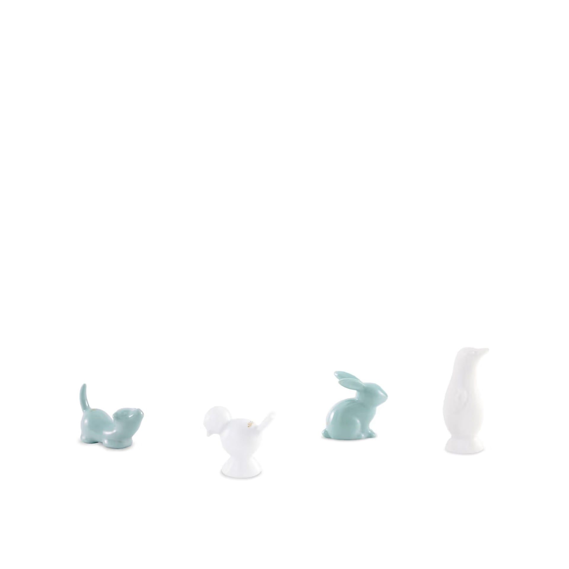 GINORI 1735 4 Pedine Fortunae Animali H 3 CM - 4 CM 014RG00 FX4000LXGENG00136900
