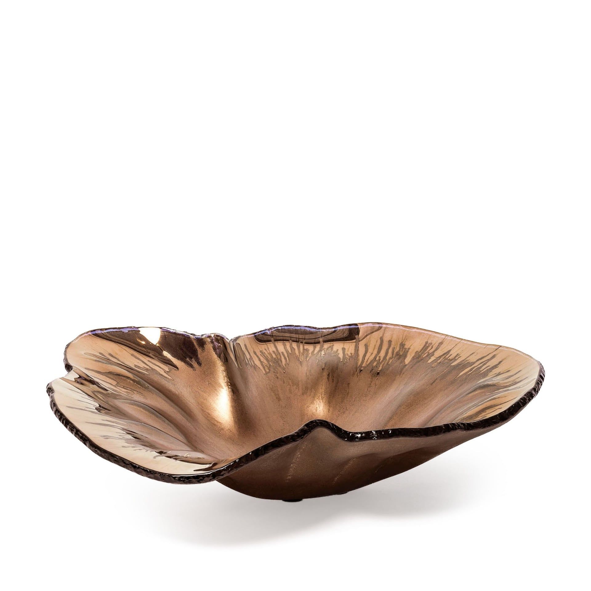 GARDECO Centrotavola Aroeira Bronze 55.5 x 48 x H 14 CM RM-AROBR