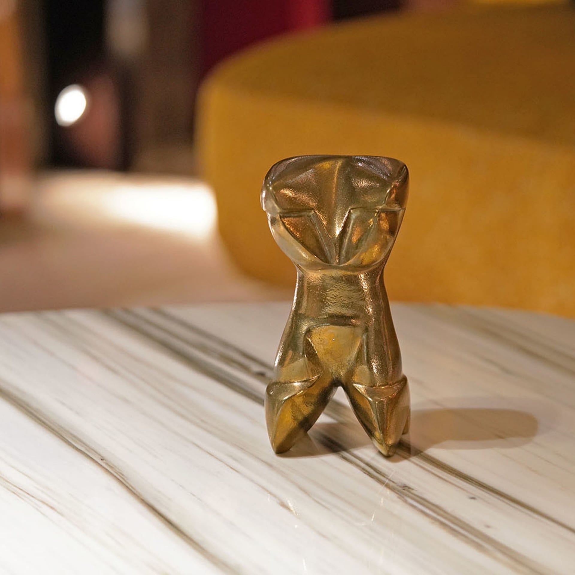 GARDECO Scultura Thor Bronze 10 x 10 x H 19.5 CM GND - GA273P