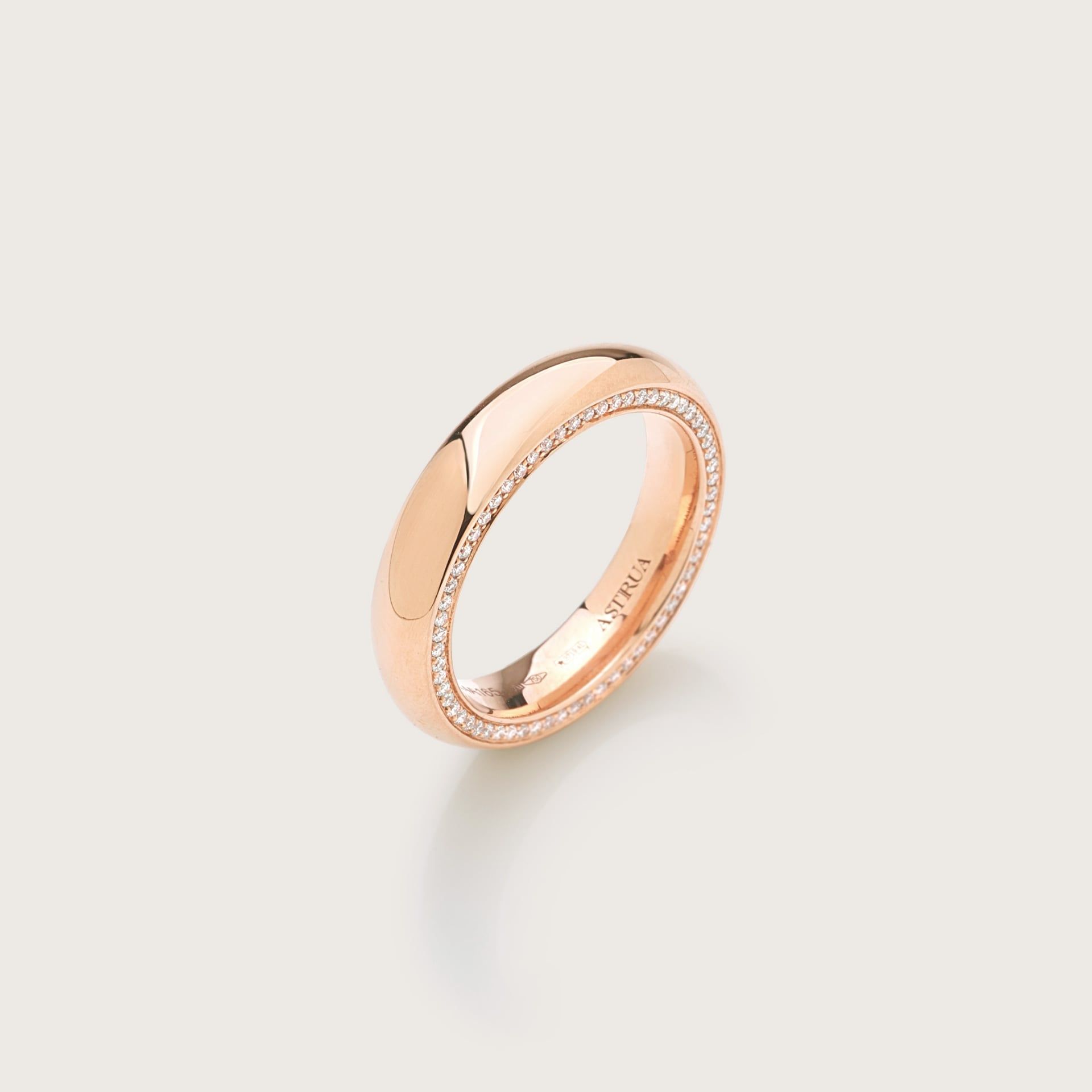 Bandierina Decorativa Alandra Per 21° Compleanno – Oro Rosa E Bianca, Lunghezza 1m